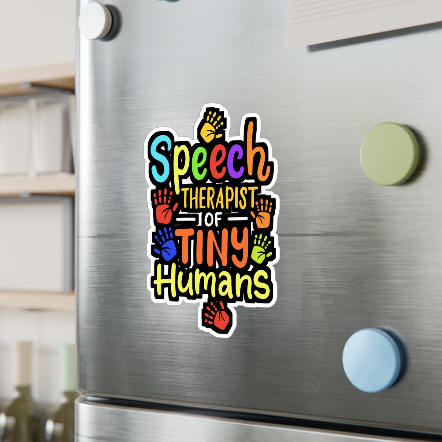 Speech Therapist - Speech-pathology Sticker for Laptop Sticker. Water Bottle Sticker, Vinyl Phoneme Decal - Speech-pathology Gift