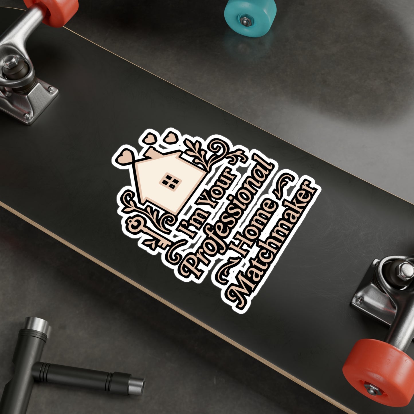 I'm Your Professional Home Matchmaker - Realtor Sticker - Gift for Realtors - Perfect for Laptop, Water Bottle, Office Decor