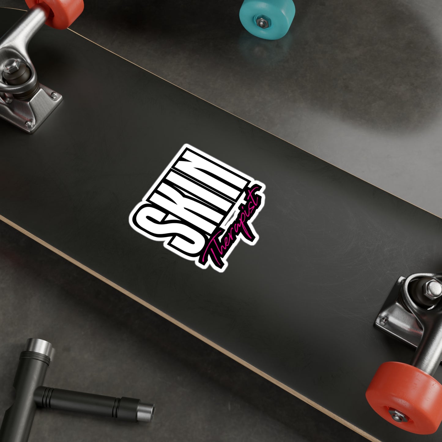 Skin Therapist - Makeup-artist Sticker for Laptop Sticker. Water Bottle Sticker, Vinyl Lashes Decal - Makeup-artist Gift