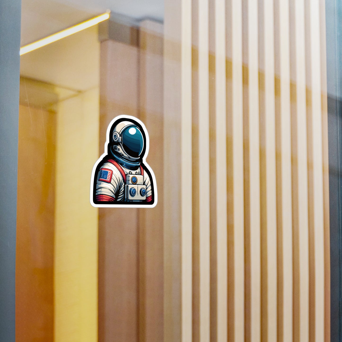 Astronaut - Space Sticker for Car Window Laptop Sticker. Water Bottle Sticker, Vinyl Astronaut Decal, Cosmos Sticker - Space Gift