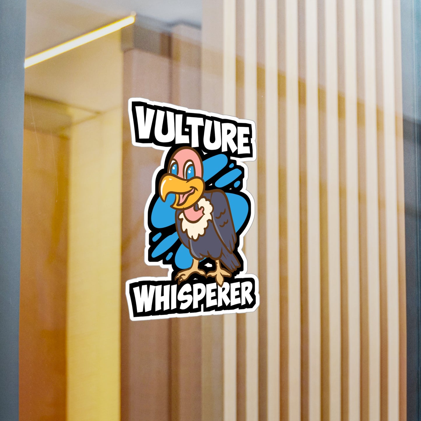Vulture Whisperer - Vulture Sticker for Laptop Sticker. Water Bottle Sticker, Vinyl Scavenging Decal - Vulture Gift