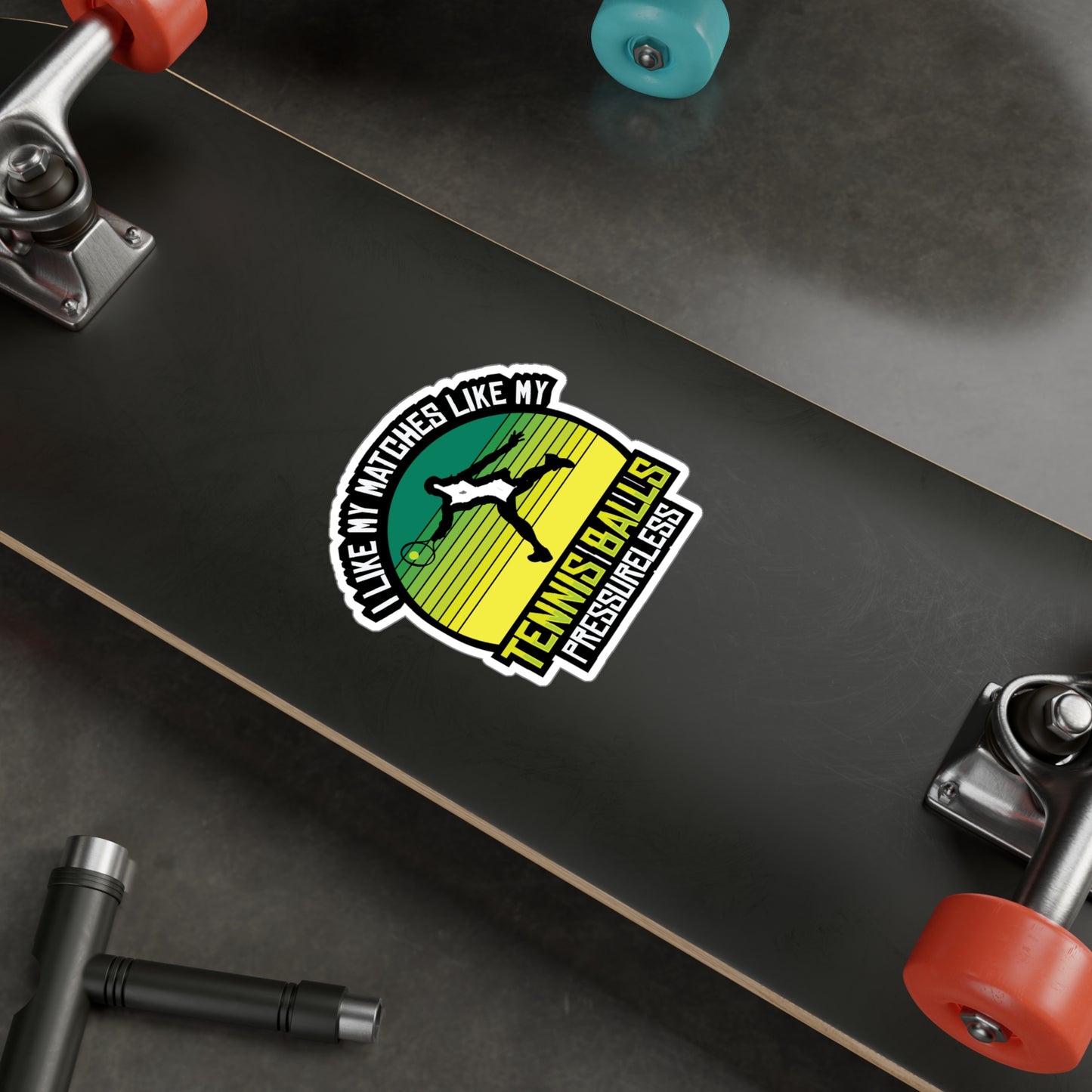 They Call Me Ace Because You Just Got Served - Padel Sticker for Laptop Sticker, Water Bottle Sticker, Vinyl Padel court Decal - Padel Gift