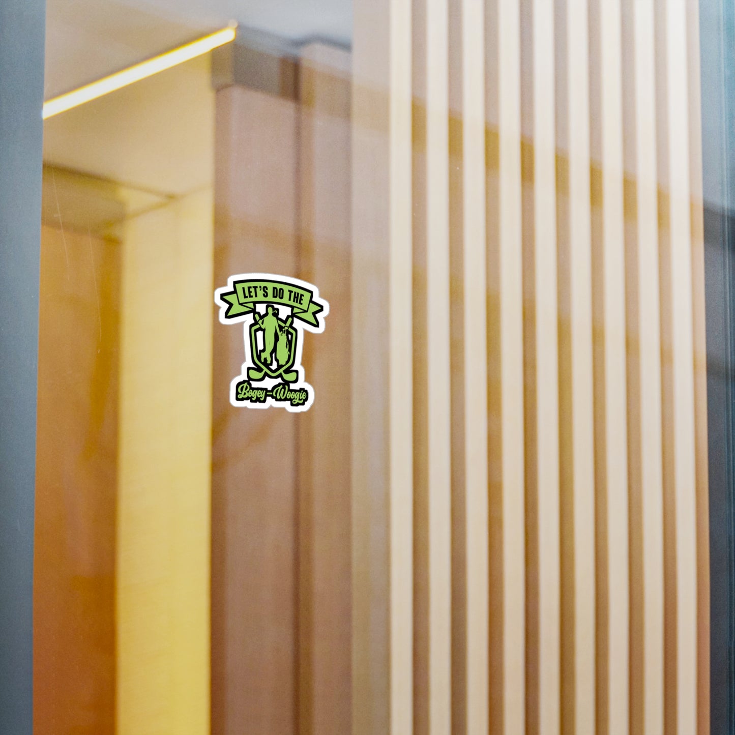 Bogey Woogie - Golf Sticker for Car Window Laptop Sticker. Water Bottle Sticker, Vinyl Golfing Decal, Golfer Sticker - Golf Gift