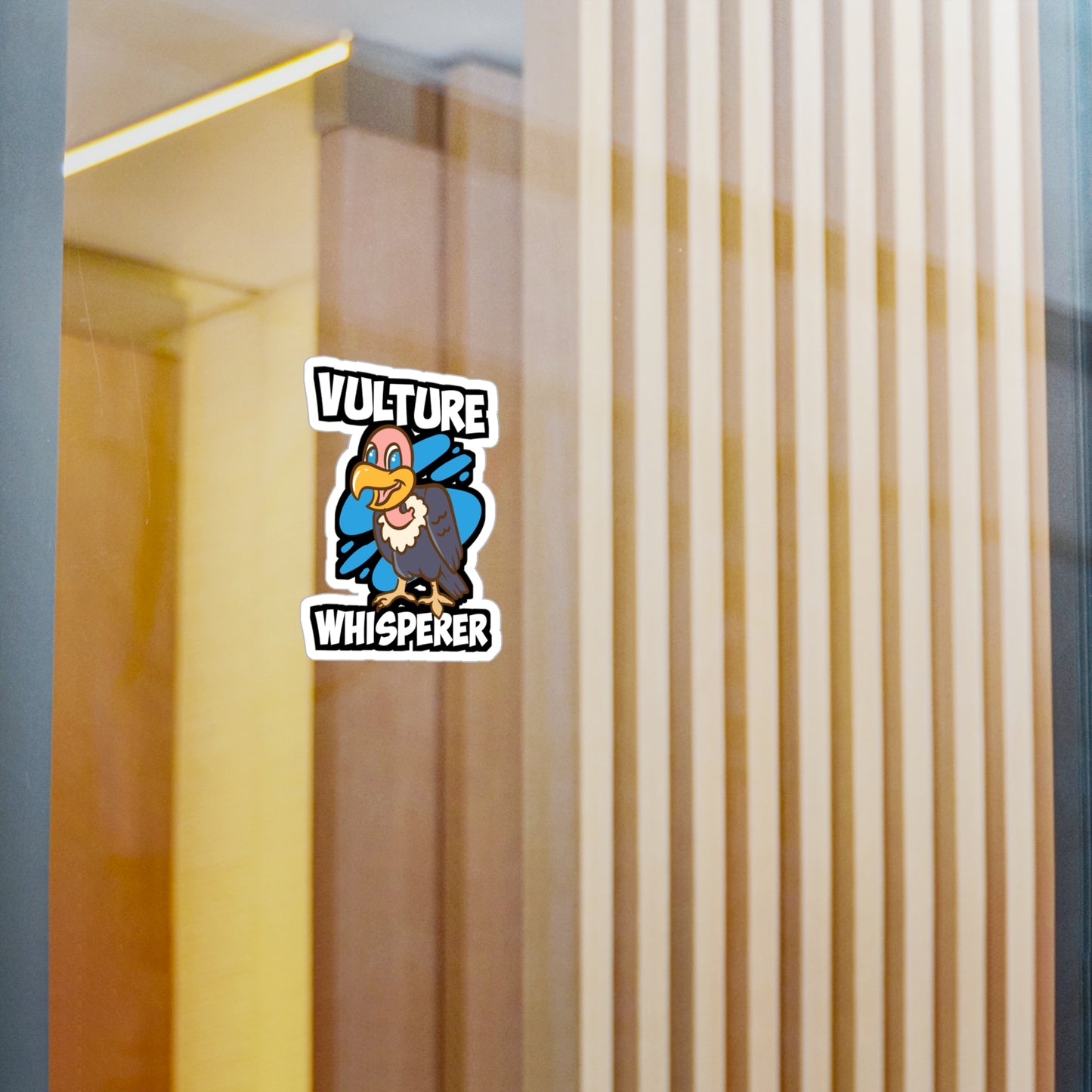 Vulture Whisperer - Vulture Sticker for Laptop Sticker. Water Bottle Sticker, Vinyl Scavenging Decal - Vulture Gift