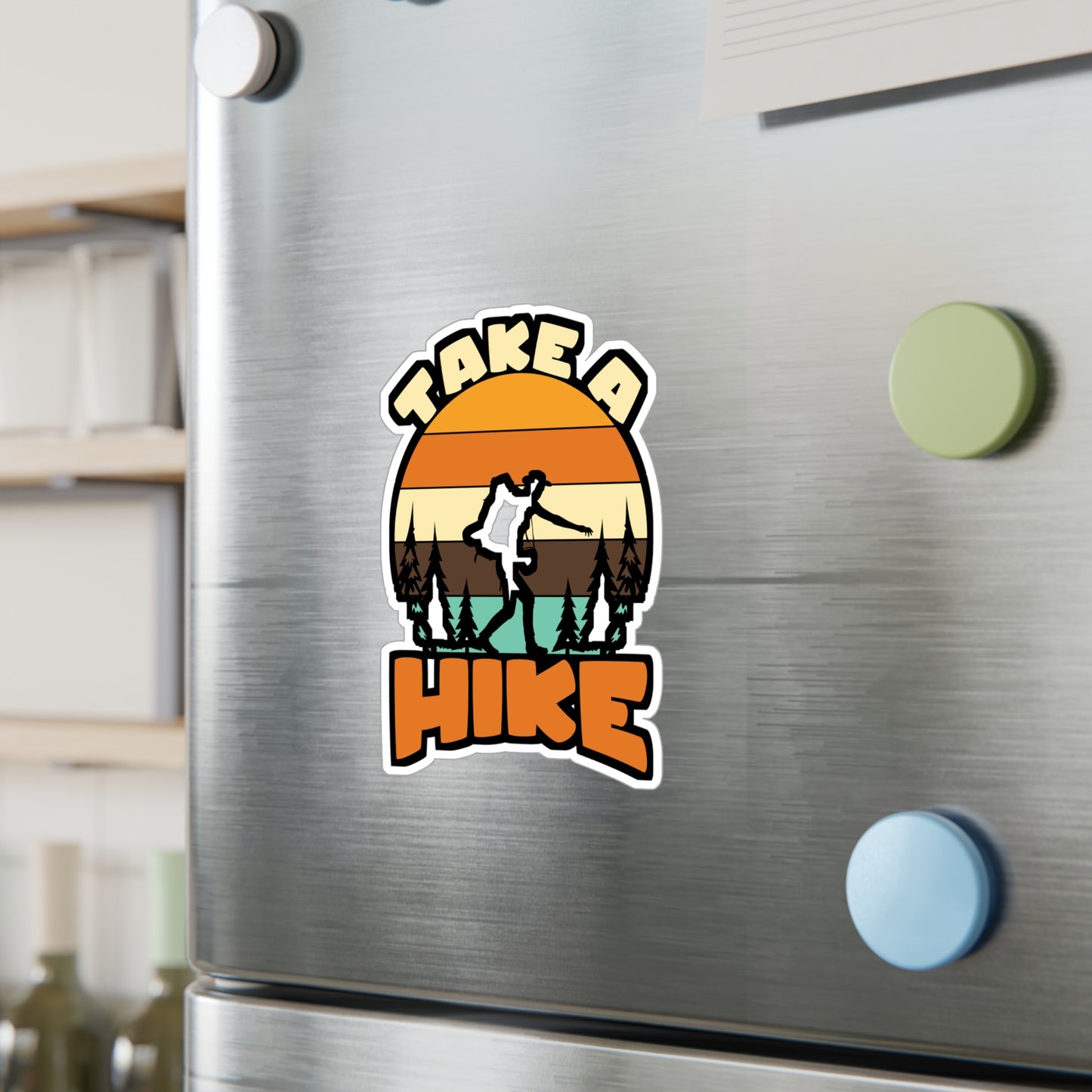 Take A Hike - Hiking Sticker for Laptop Sticker. Water Bottle Sticker, Vinyl Hiker quote Decal - Hiking Gift