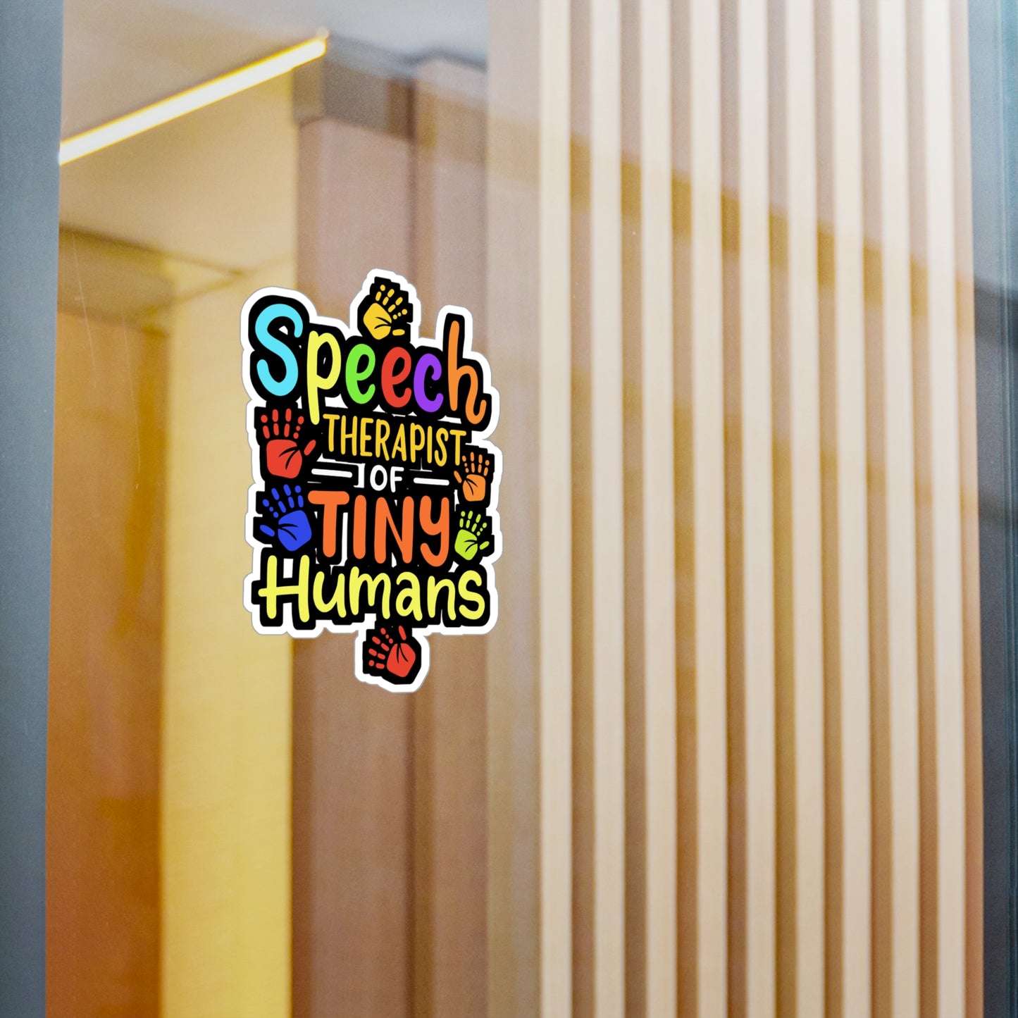 Speech Therapist - Speech-pathology Sticker for Laptop Sticker. Water Bottle Sticker, Vinyl Phoneme Decal - Speech-pathology Gift