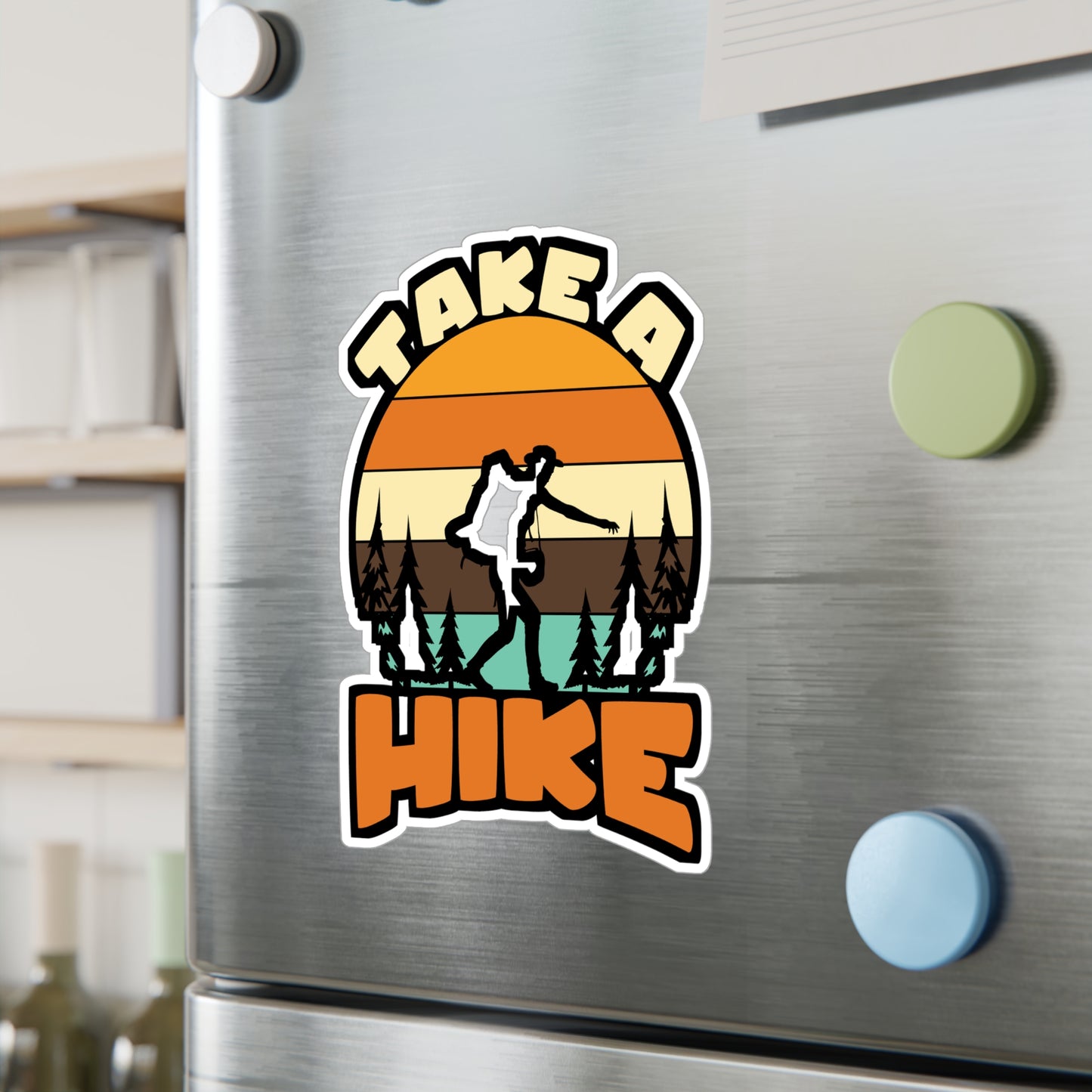 Take A Hike - Hiking Sticker for Laptop Sticker. Water Bottle Sticker, Vinyl Hiker quote Decal - Hiking Gift