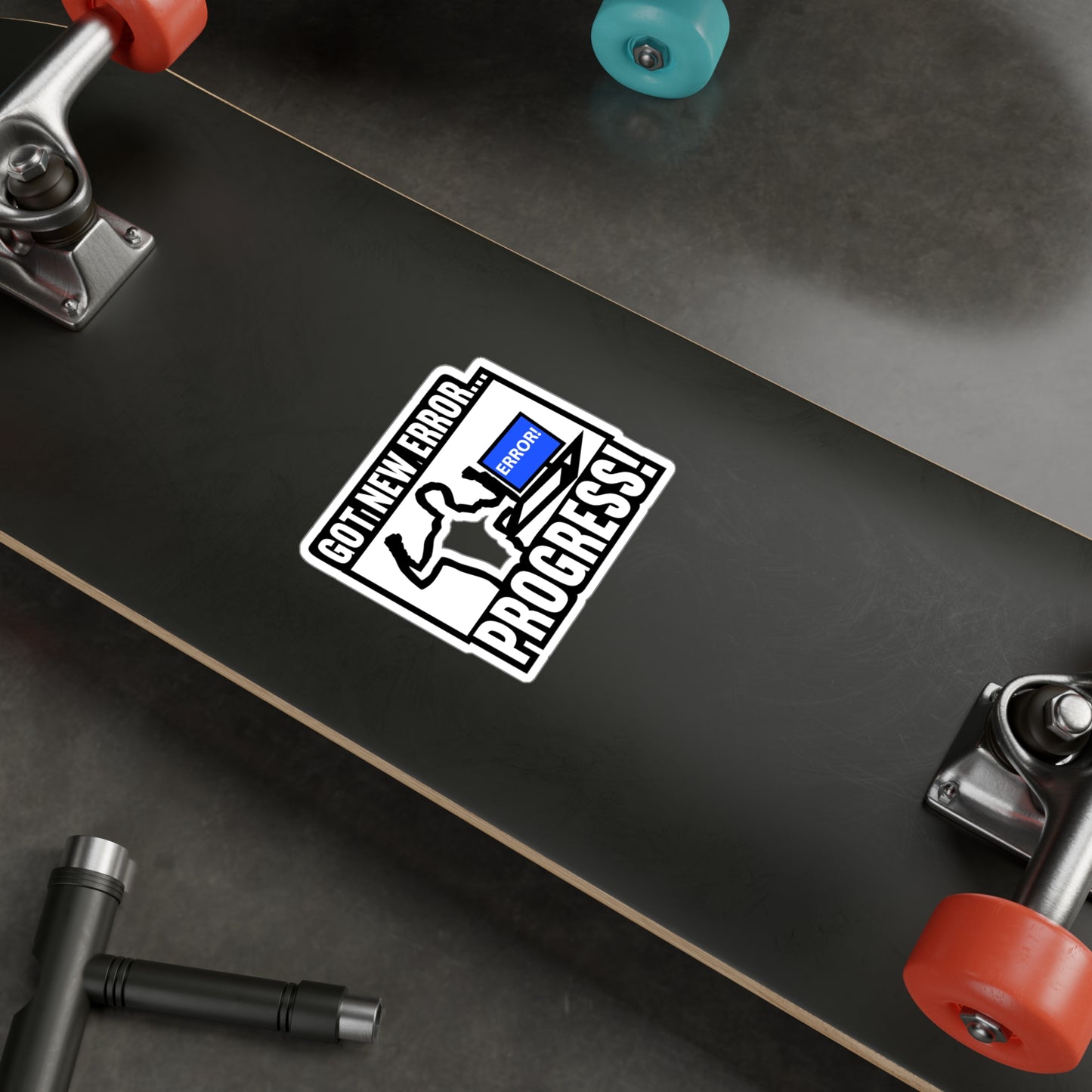 New Error Developer Programmer | Coding Sticker | Programmer Decals | Source-code Laptop Sticker | Coding Gift | Programmer Gift