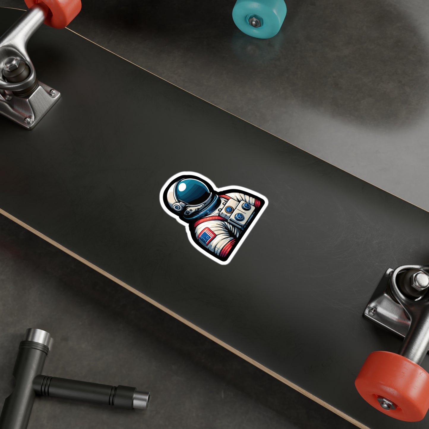Astronaut - Space Sticker for Car Window Laptop Sticker. Water Bottle Sticker, Vinyl Astronaut Decal, Cosmos Sticker - Space Gift