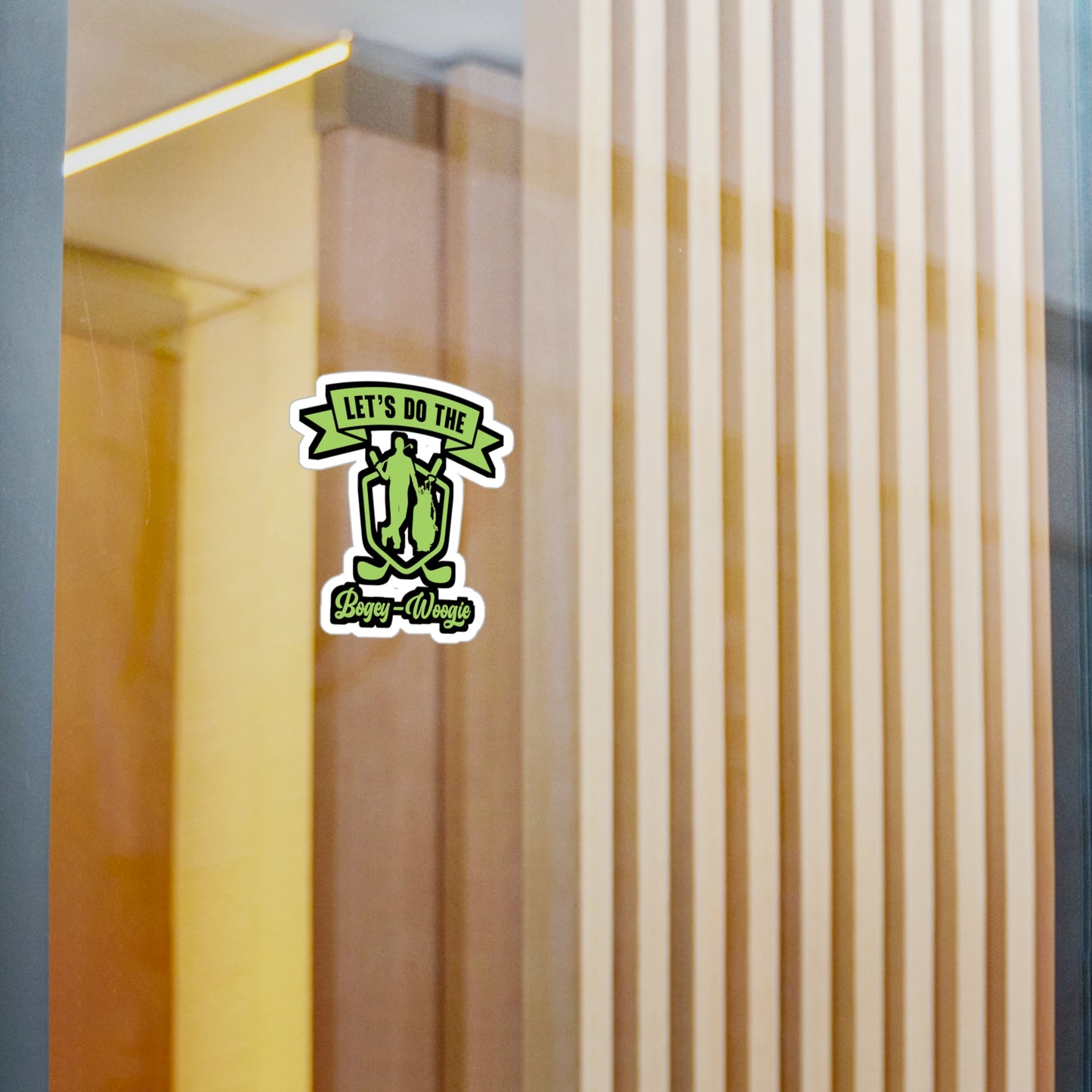 Bogey Woogie - Golf Sticker for Car Window Laptop Sticker. Water Bottle Sticker, Vinyl Golfing Decal, Golfer Sticker - Golf Gift