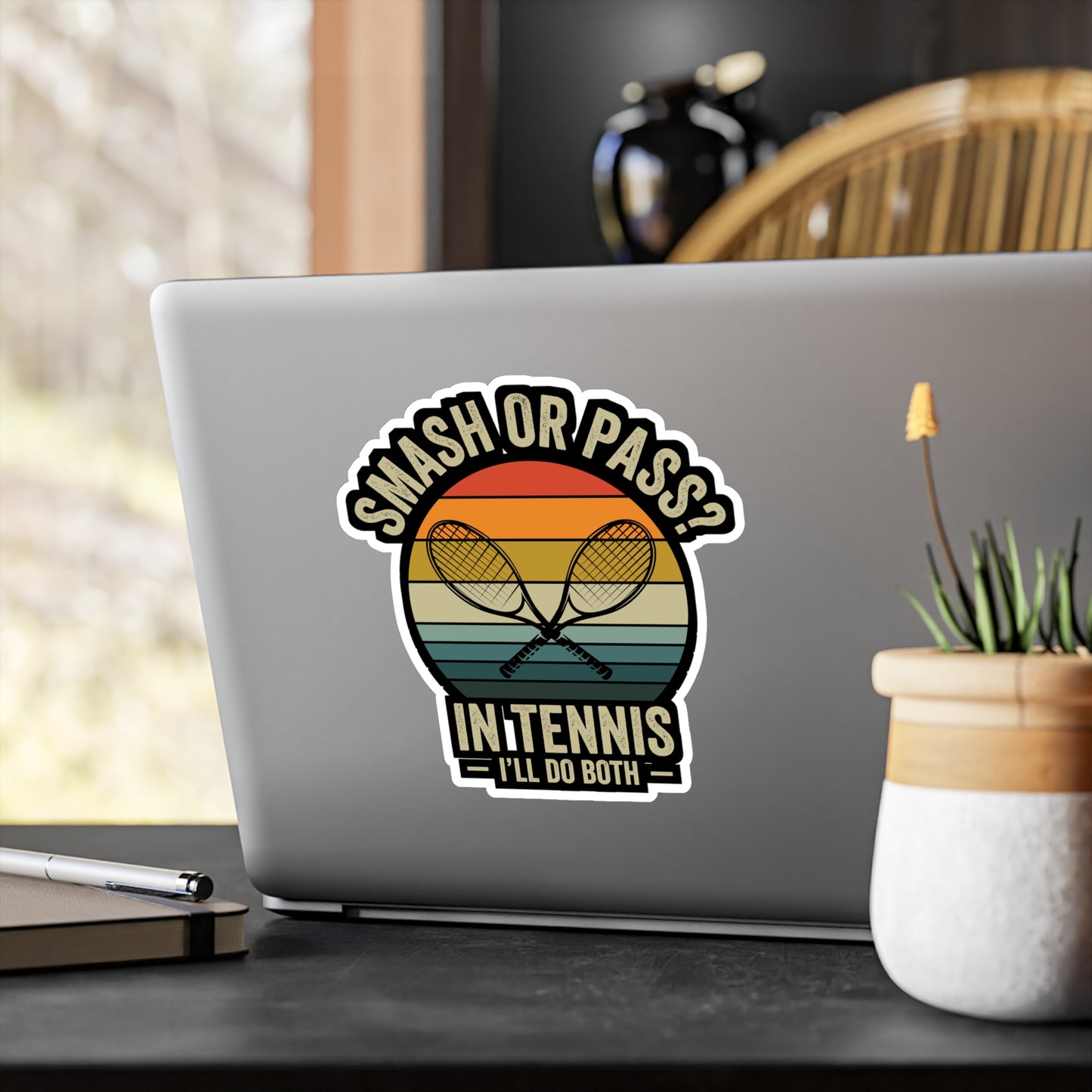 They Call Me Ace Because You Just Got Served - Padel Sticker for Laptop Sticker. Water Bottle Sticker, Vinyl Padel court Decal - Padel Gift
