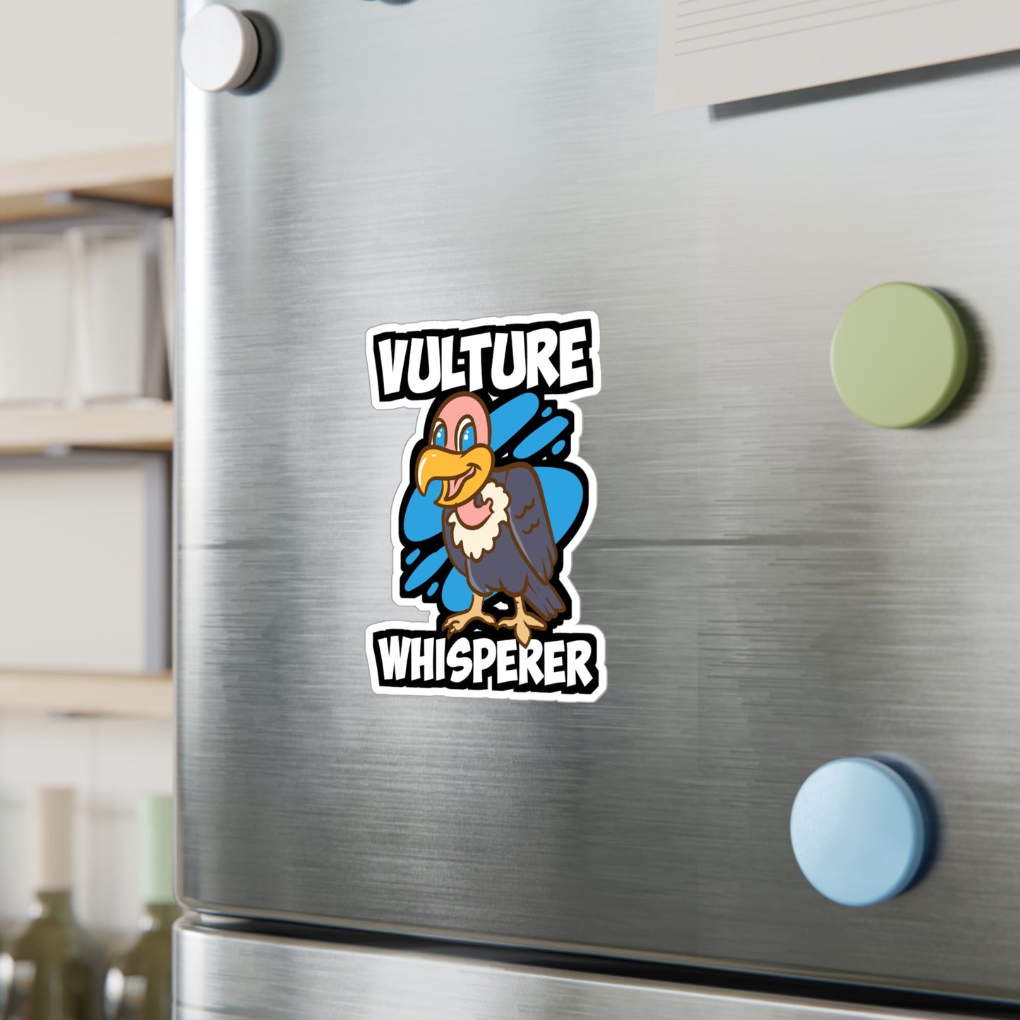 Vulture Whisperer - Vulture Sticker for Laptop Sticker. Water Bottle Sticker, Vinyl Scavenging Decal - Vulture Gift