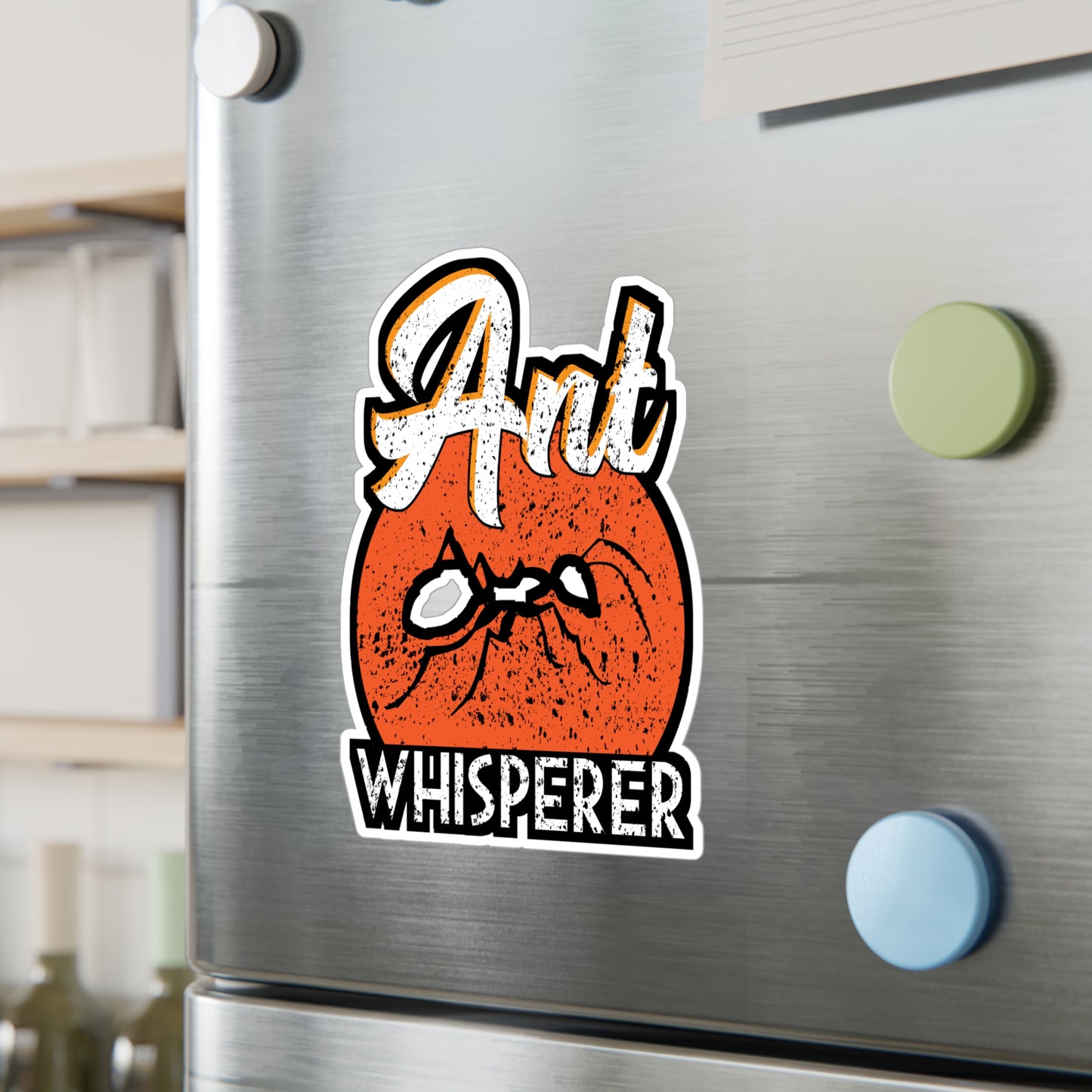 Ant Whisperer – Vinyl Ant Decal for Car Window, Laptop & Water Bottle | Unique Ant Gift Sticker