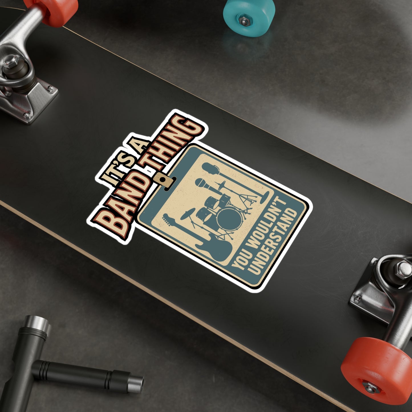 It's A Band Thing - Band Sticker for Laptop, Water Bottle, Music Lovers, Musicians Gift, Cool Band Decal
