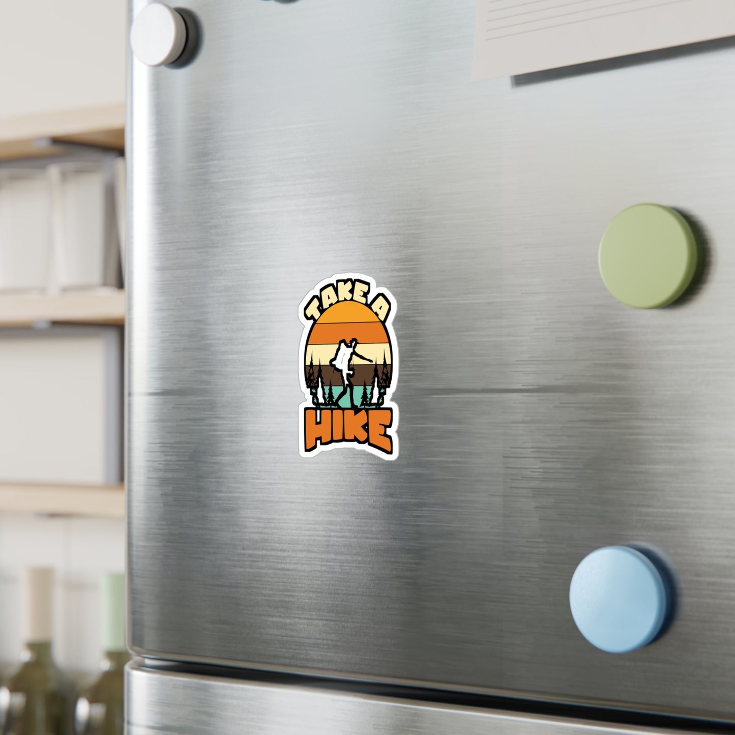 Take A Hike - Hiking Sticker for Laptop Sticker. Water Bottle Sticker, Vinyl Hiker quote Decal - Hiking Gift