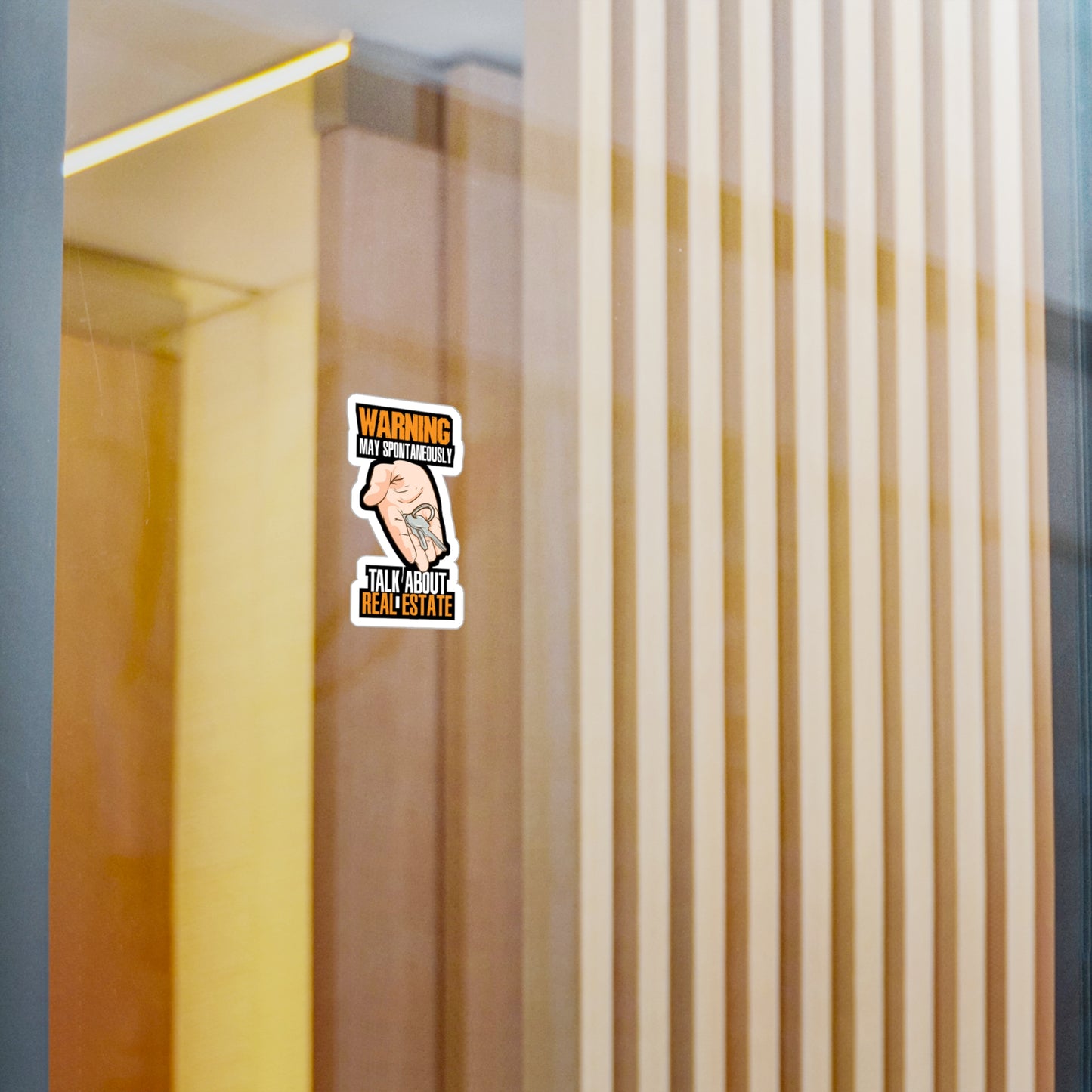 Talk About Real Estate Realtor | Realtor Sticker | Closure Decals | Real-estate Laptop Sticker | Realtor Gift | Closure Gift