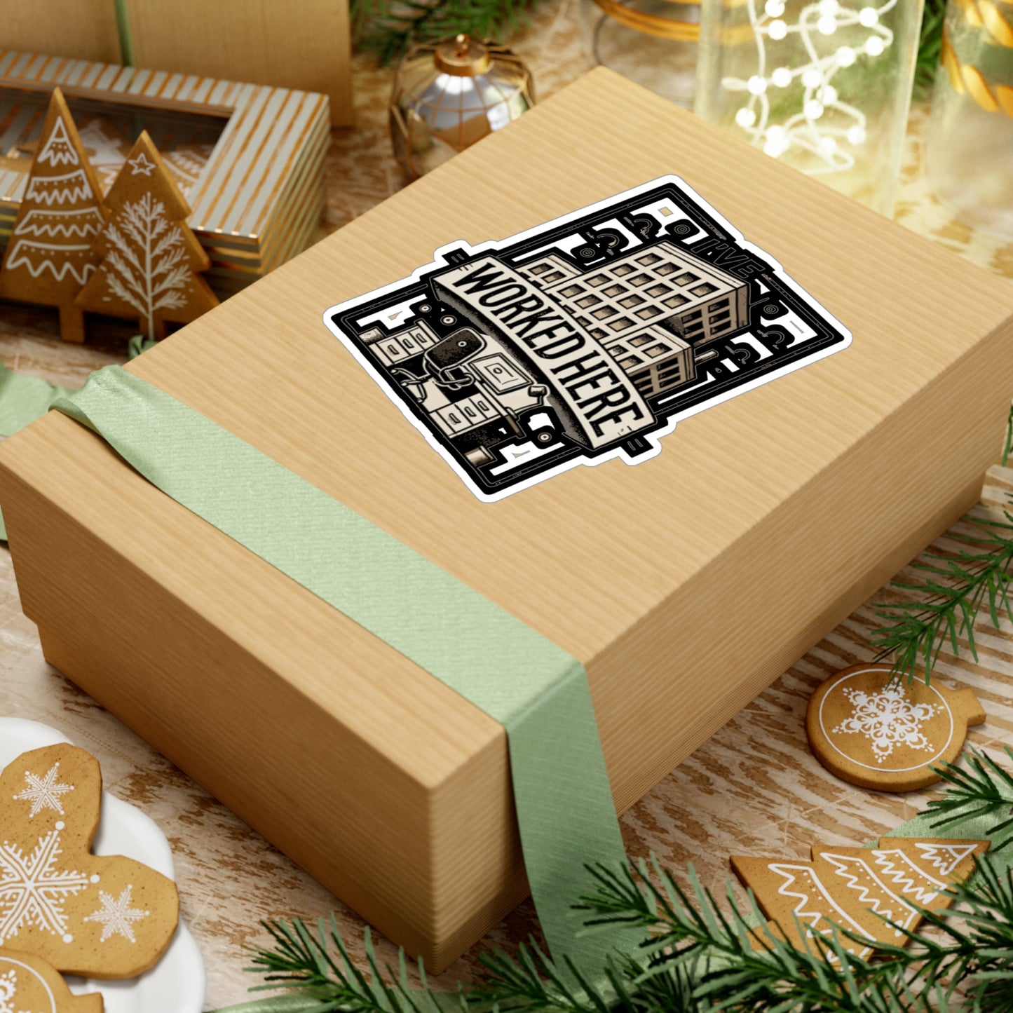 I’ve Worked Here - Office Sticker for Car Window Laptop Sticker. Water Bottle Sticker, Vinyl Work Decal, Humor Sticker - Office Gift