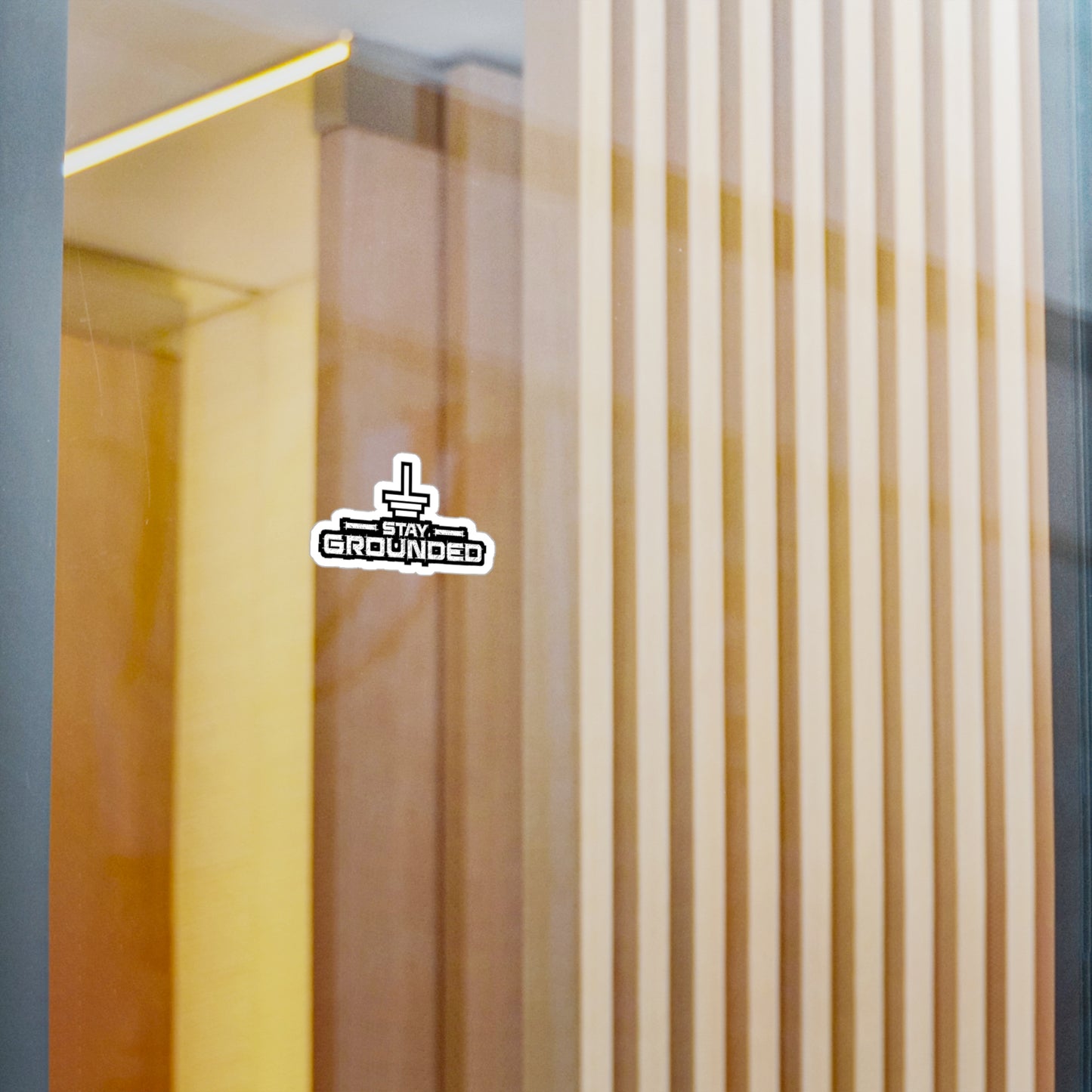 Stay Grounded - Electrician Sticker for Laptop Sticker. Water Bottle Sticker, Vinyl Wiring Decal - Electrician Gift