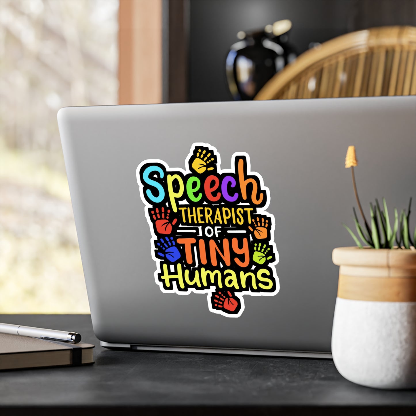 Speech Therapist - Speech-pathology Sticker for Laptop Sticker. Water Bottle Sticker, Vinyl Phoneme Decal - Speech-pathology Gift