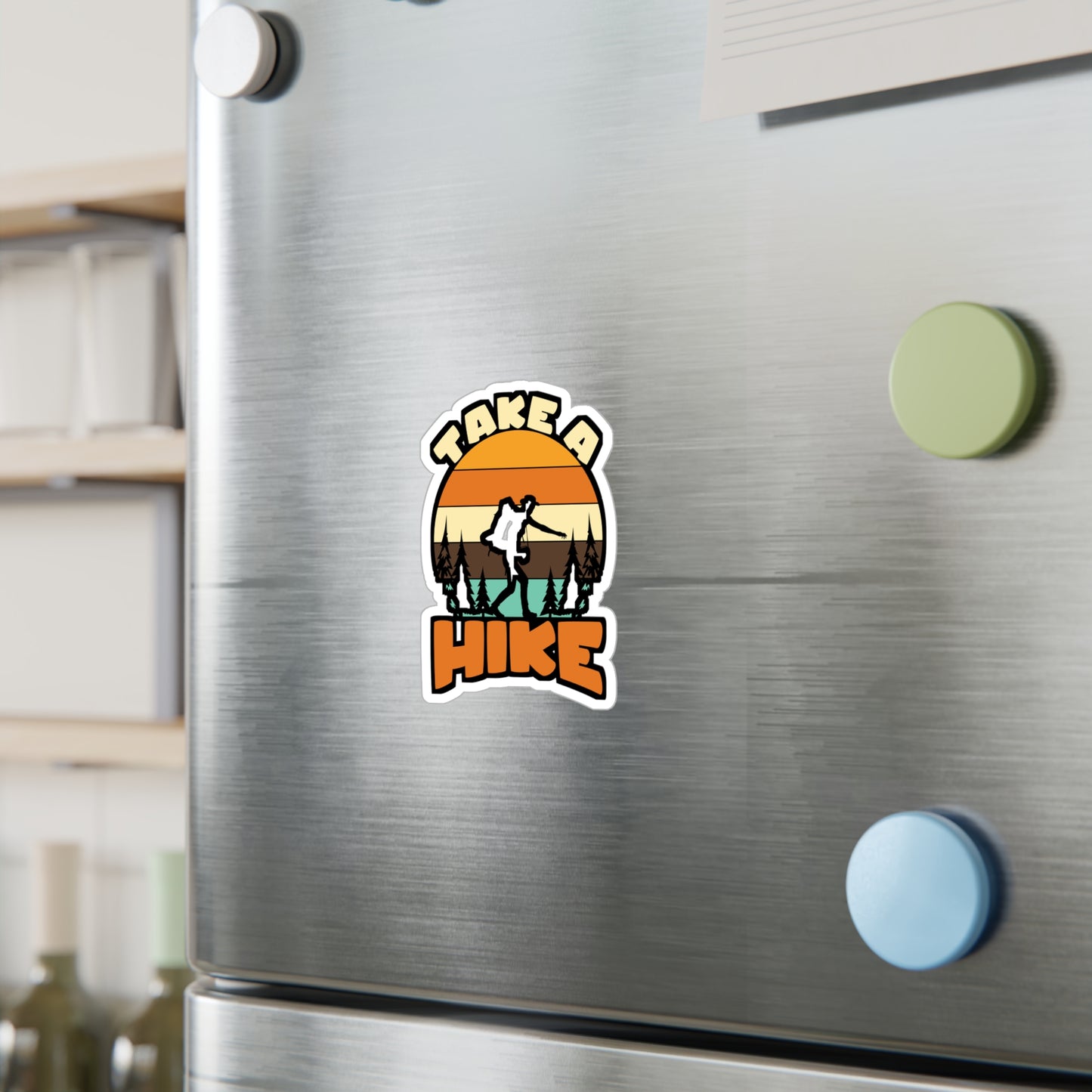 Take A Hike - Hiking Sticker for Laptop Sticker. Water Bottle Sticker, Vinyl Hiker quote Decal - Hiking Gift