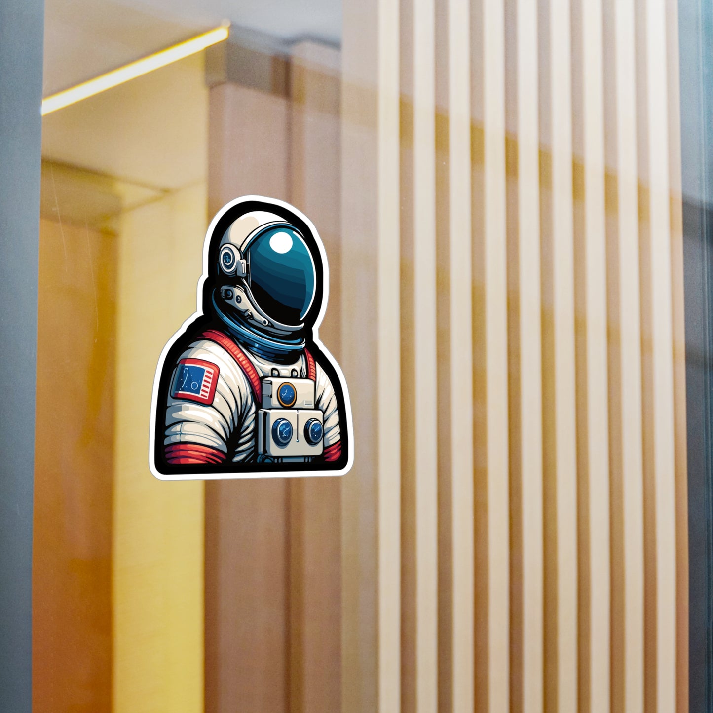 Astronaut - Space Sticker for Car Window Laptop Sticker. Water Bottle Sticker, Vinyl Astronaut Decal, Cosmos Sticker - Space Gift