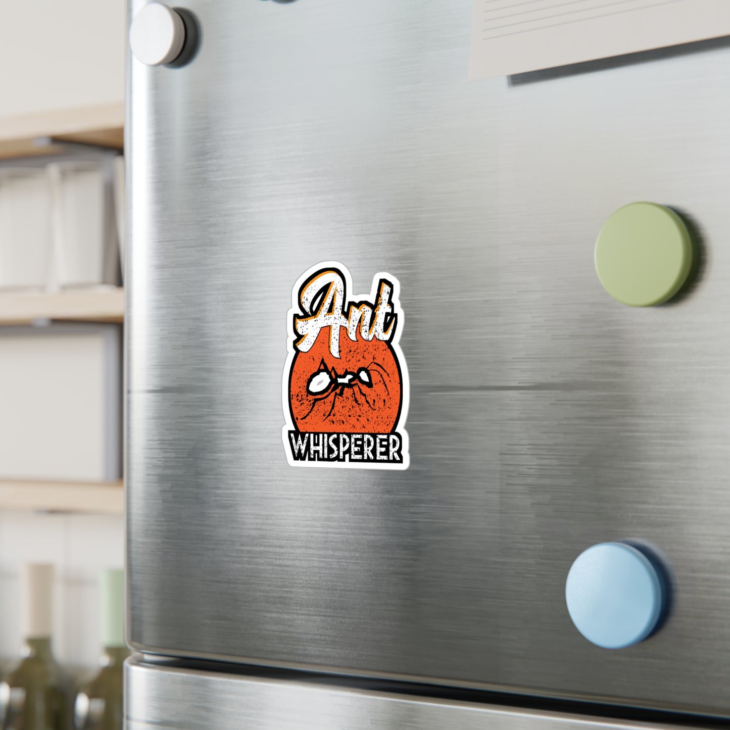 Ant Whisperer – Vinyl Ant Decal for Car Window, Laptop & Water Bottle | Unique Ant Gift Sticker