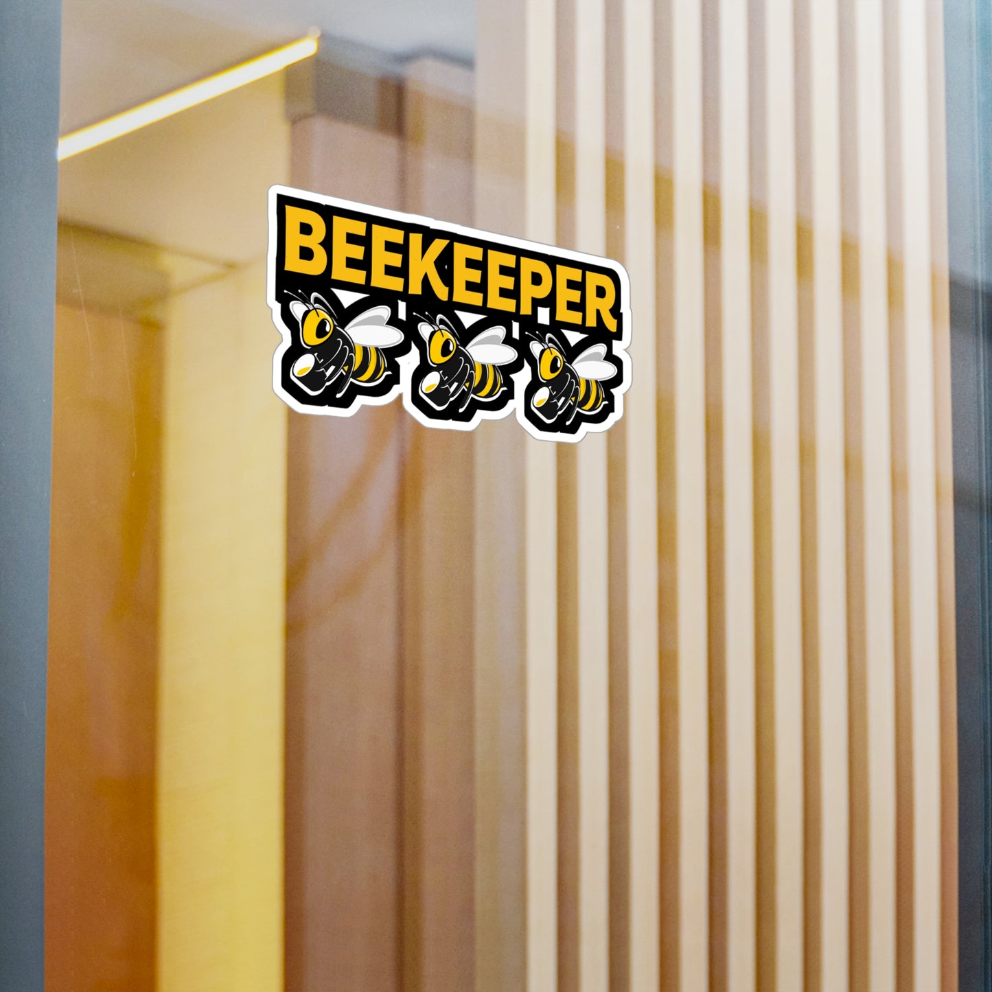 Beekeeper - Beekeeping Sticker for Car Window Laptop Sticker. Water Bottle Sticker, Vinyl Brood Decal, Farmer Sticker - Beekeeping Gift