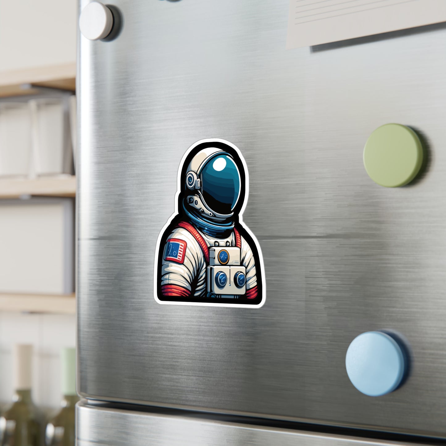 Astronaut - Space Sticker for Car Window Laptop Sticker. Water Bottle Sticker, Vinyl Astronaut Decal, Cosmos Sticker - Space Gift