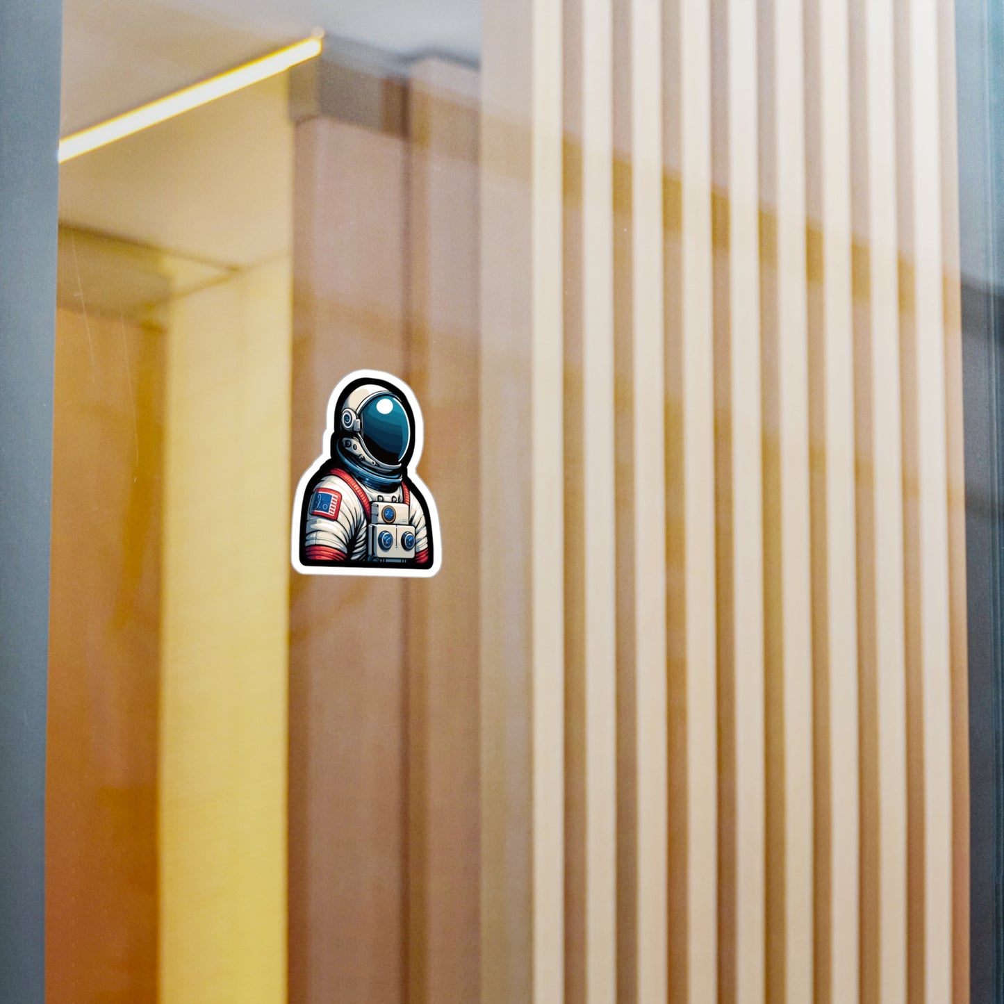 Astronaut - Space Sticker for Car Window Laptop Sticker. Water Bottle Sticker, Vinyl Astronaut Decal, Cosmos Sticker - Space Gift