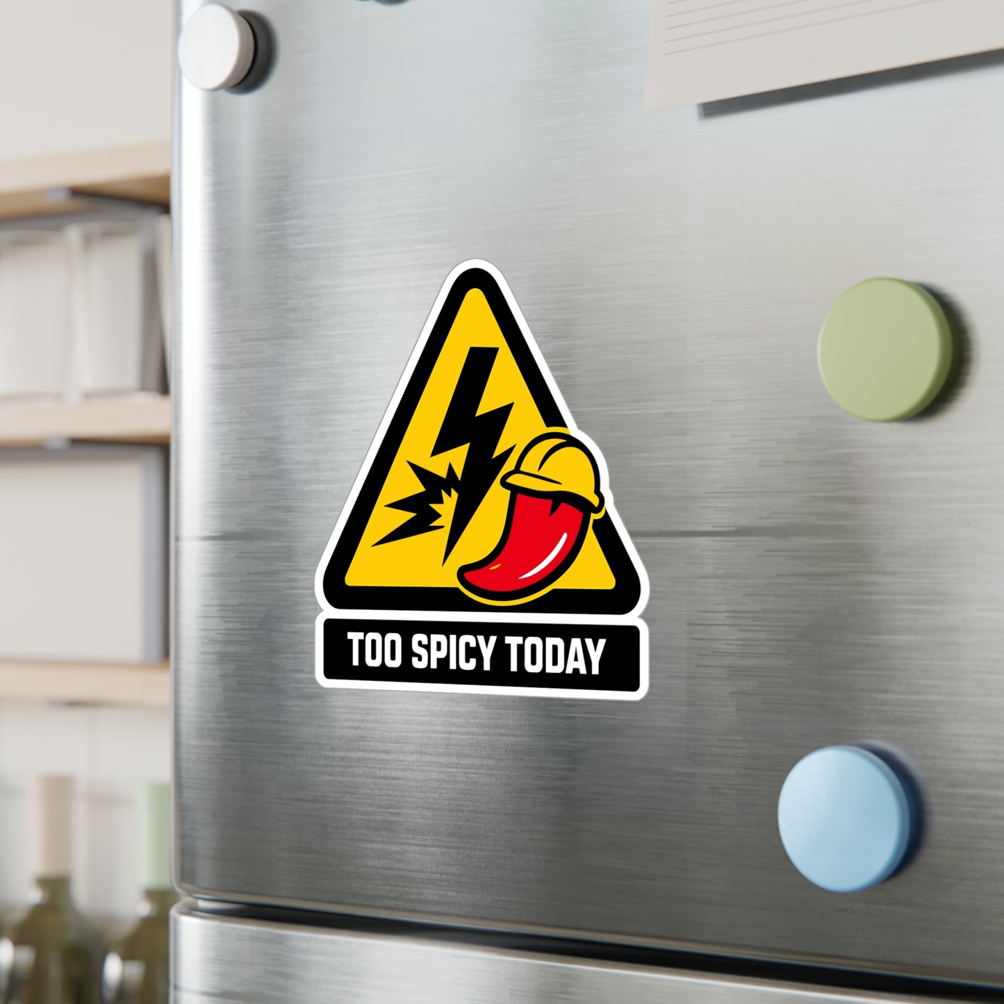 Electrician Sticker Too Spicy Today Funny Cable Wire Stripper Decals Waterproof Vinyl for Laptop Water Bottle