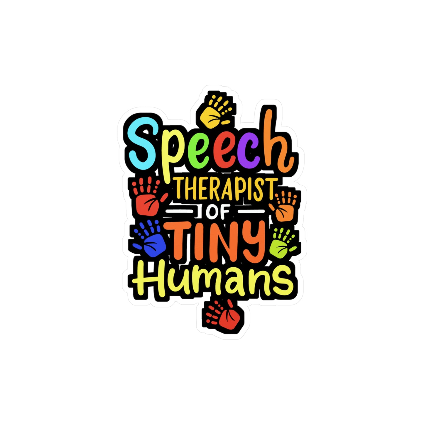 Speech Therapist - Speech-pathology Sticker for Laptop Sticker. Water Bottle Sticker, Vinyl Phoneme Decal - Speech-pathology Gift