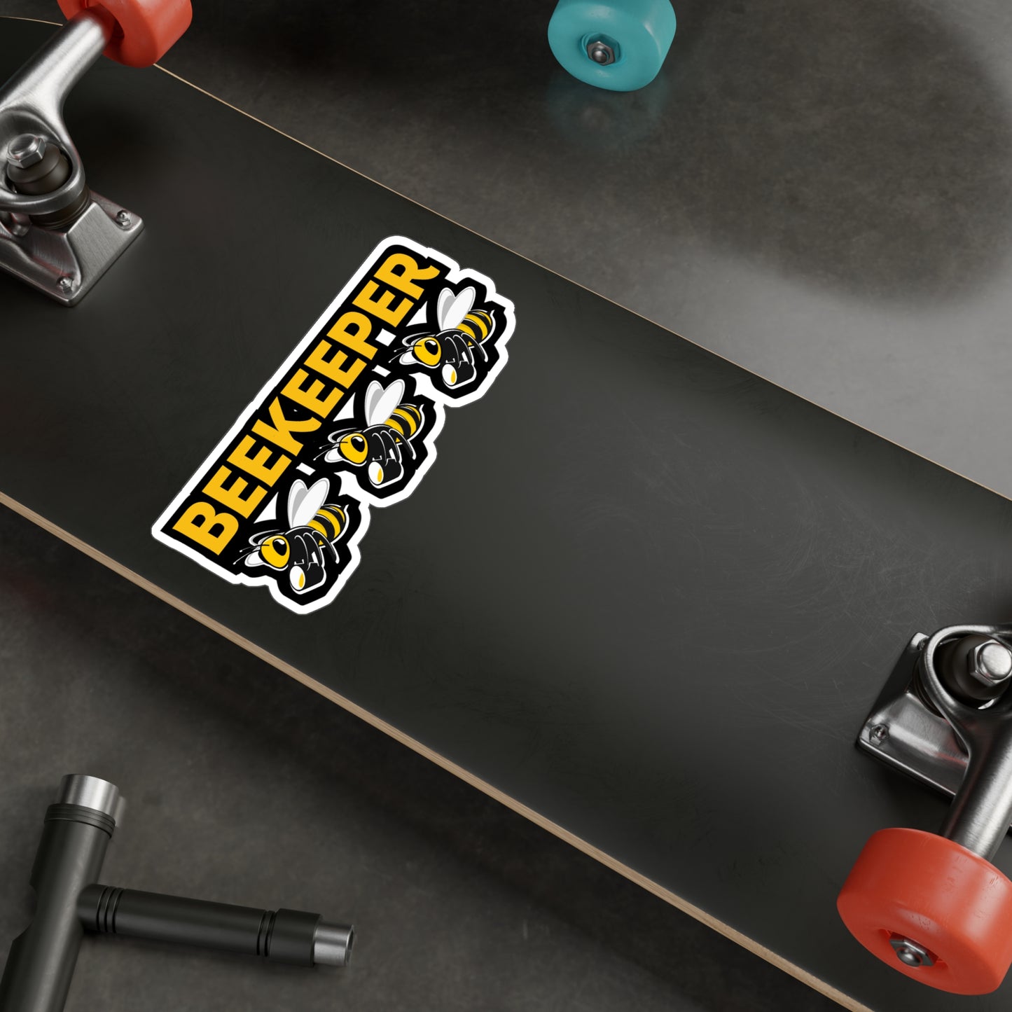 Beekeeper - Beekeeping Sticker for Car Window Laptop Sticker. Water Bottle Sticker, Vinyl Brood Decal, Farmer Sticker - Beekeeping Gift