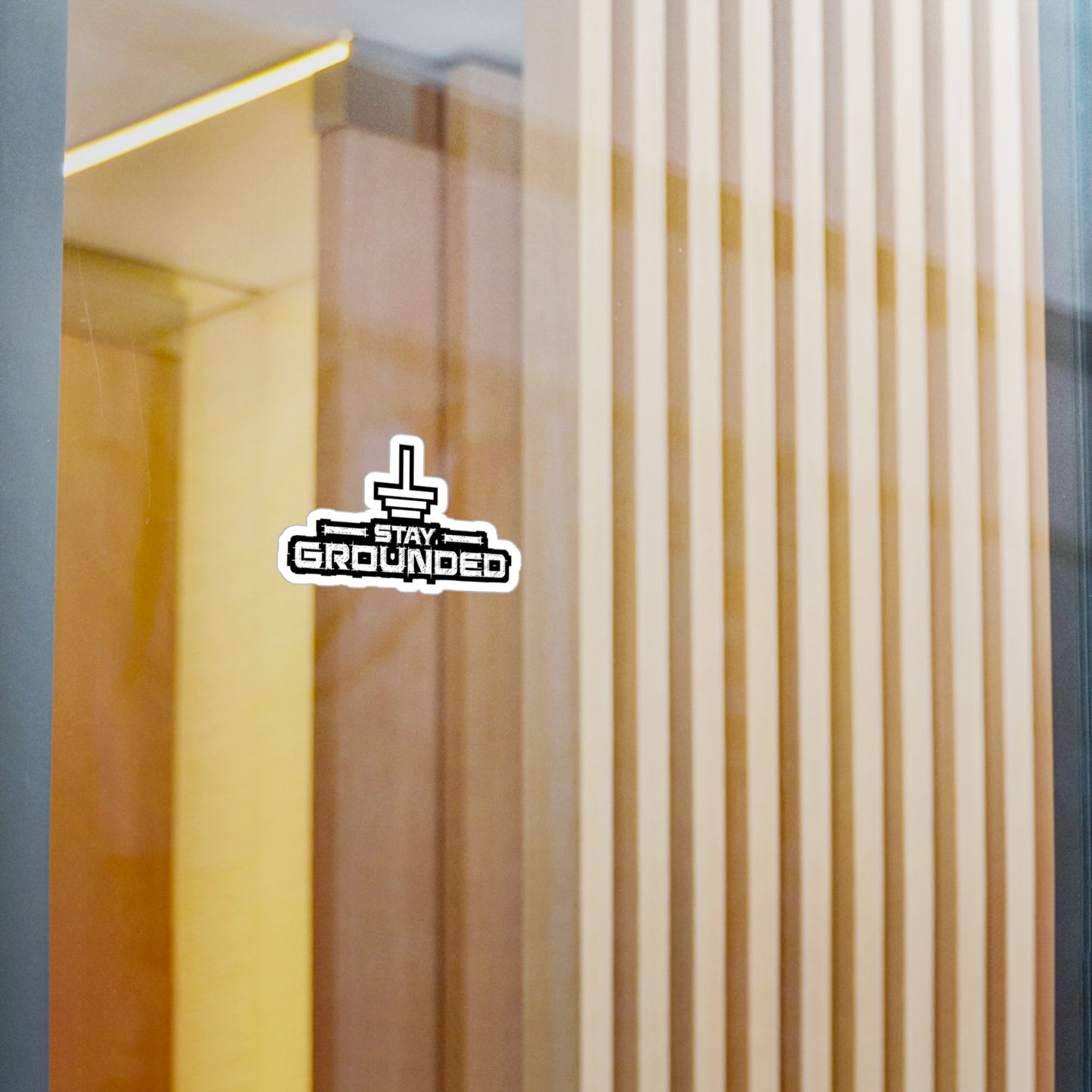 Stay Grounded - Electrician Sticker for Laptop Sticker. Water Bottle Sticker, Vinyl Wiring Decal - Electrician Gift