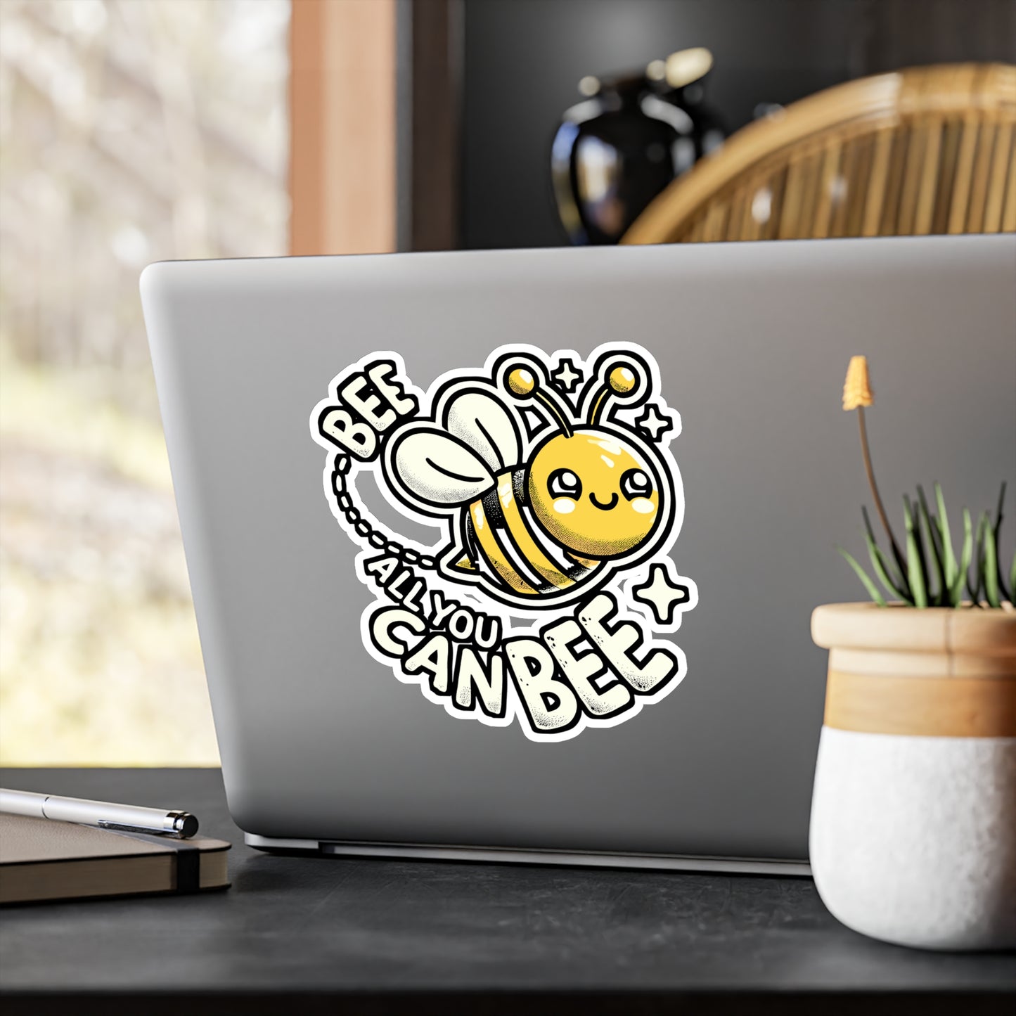Bee All You Can Bee – Beekeeping Sticker for Laptop or Water Bottle | Vinyl Farmer Decal | Perfect Beekeeping Gift