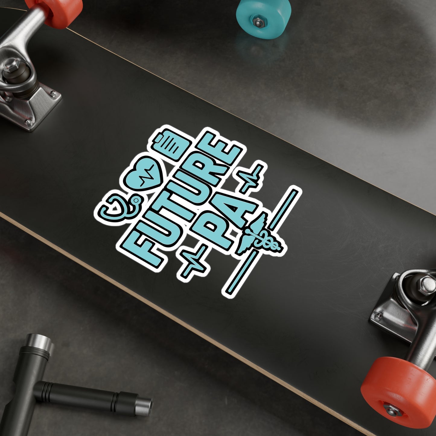 Physician Assistant Sticker – "Future PA" Decals for Practitioners, GP, Waterproof Vinyl for Laptop, Water Bottle