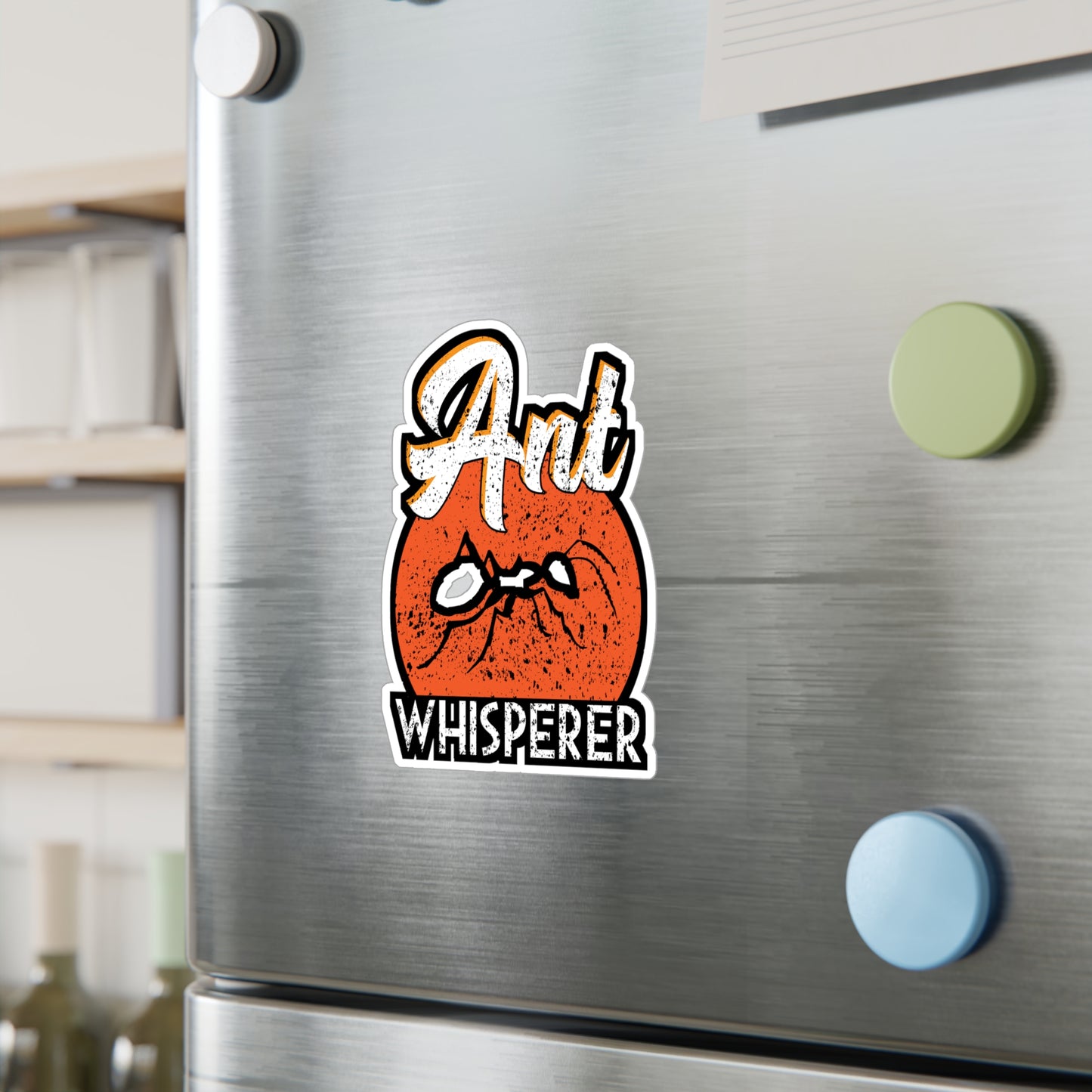 Ant Whisperer – Vinyl Ant Decal for Car Window, Laptop & Water Bottle | Unique Ant Gift Sticker