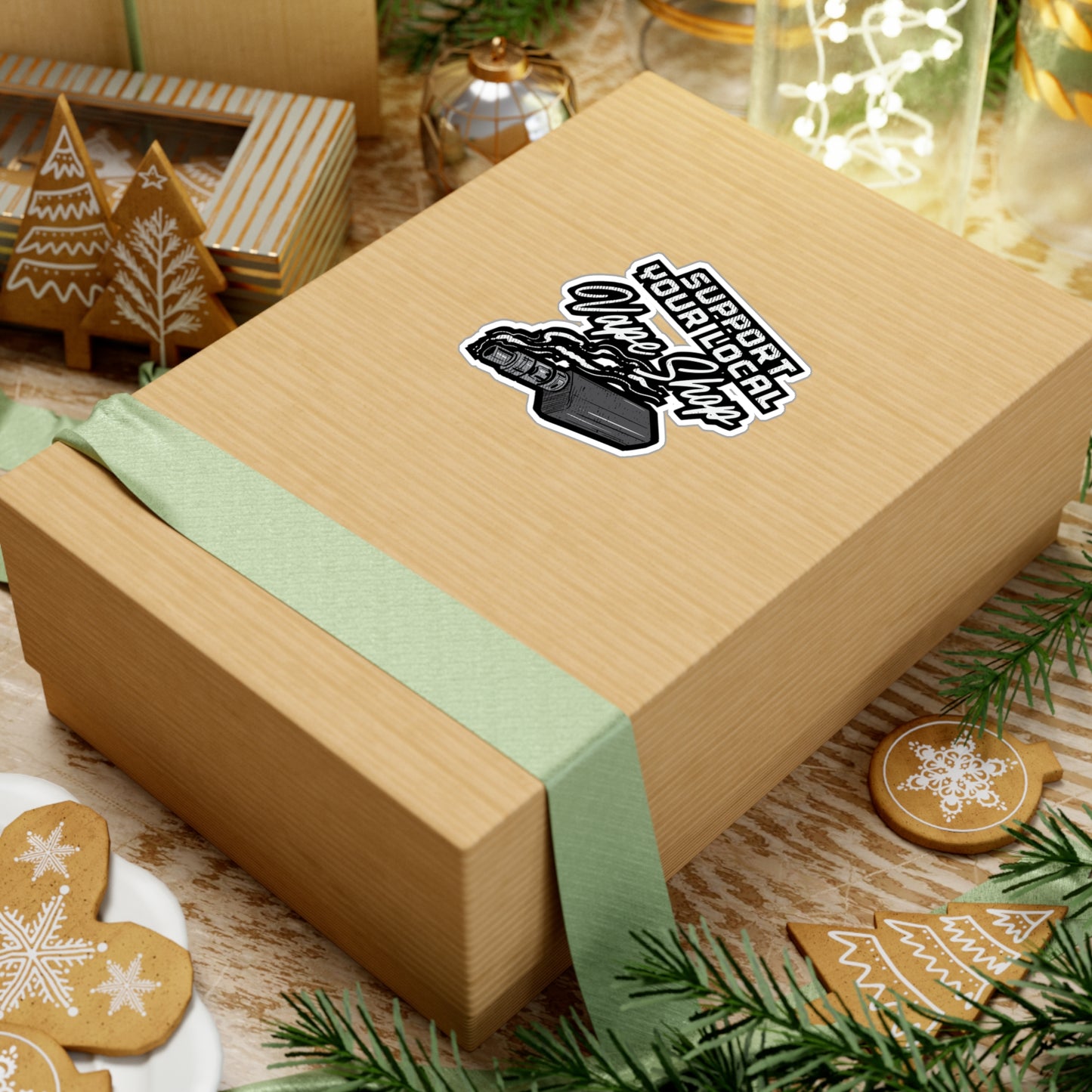 Support Your Local Vape Shop | Vape Sticker | Pod Decals | Mod Laptop Sticker | Vape Gift | Pod Gift