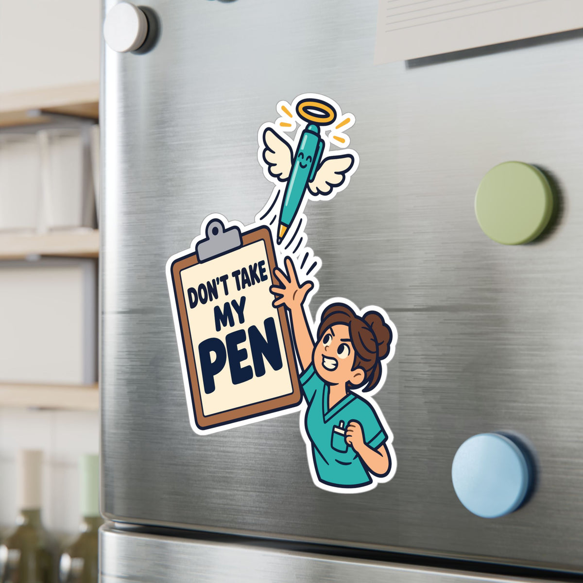 Nurse Sticker Don’t Take My Pen, Waterproof Vinyl Decals for Laptop, Water Bottle, Nursing Student Gift