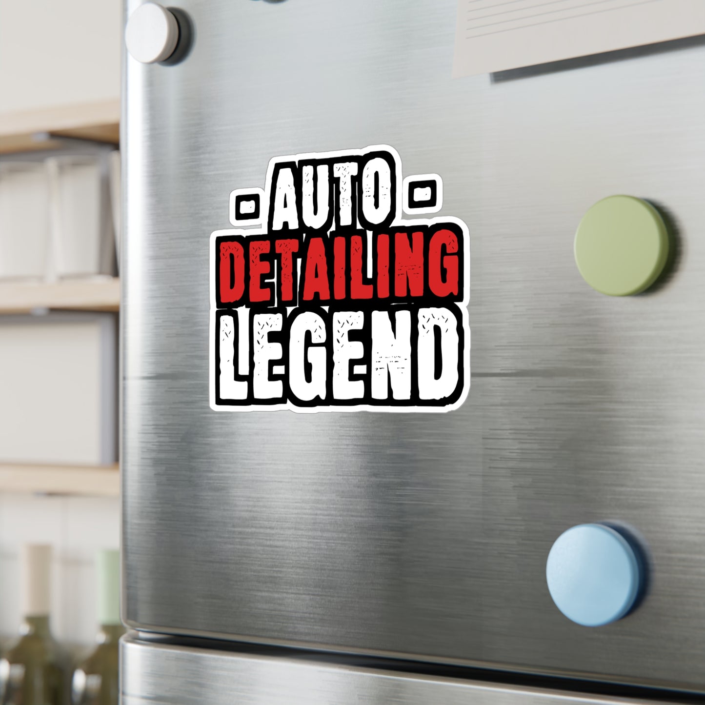 Auto Detailing Legend - Car-painter Sticker for Laptop Sticker. Water Bottle Sticker, Vinyl Auto-painter Decal - Car-painter Gift