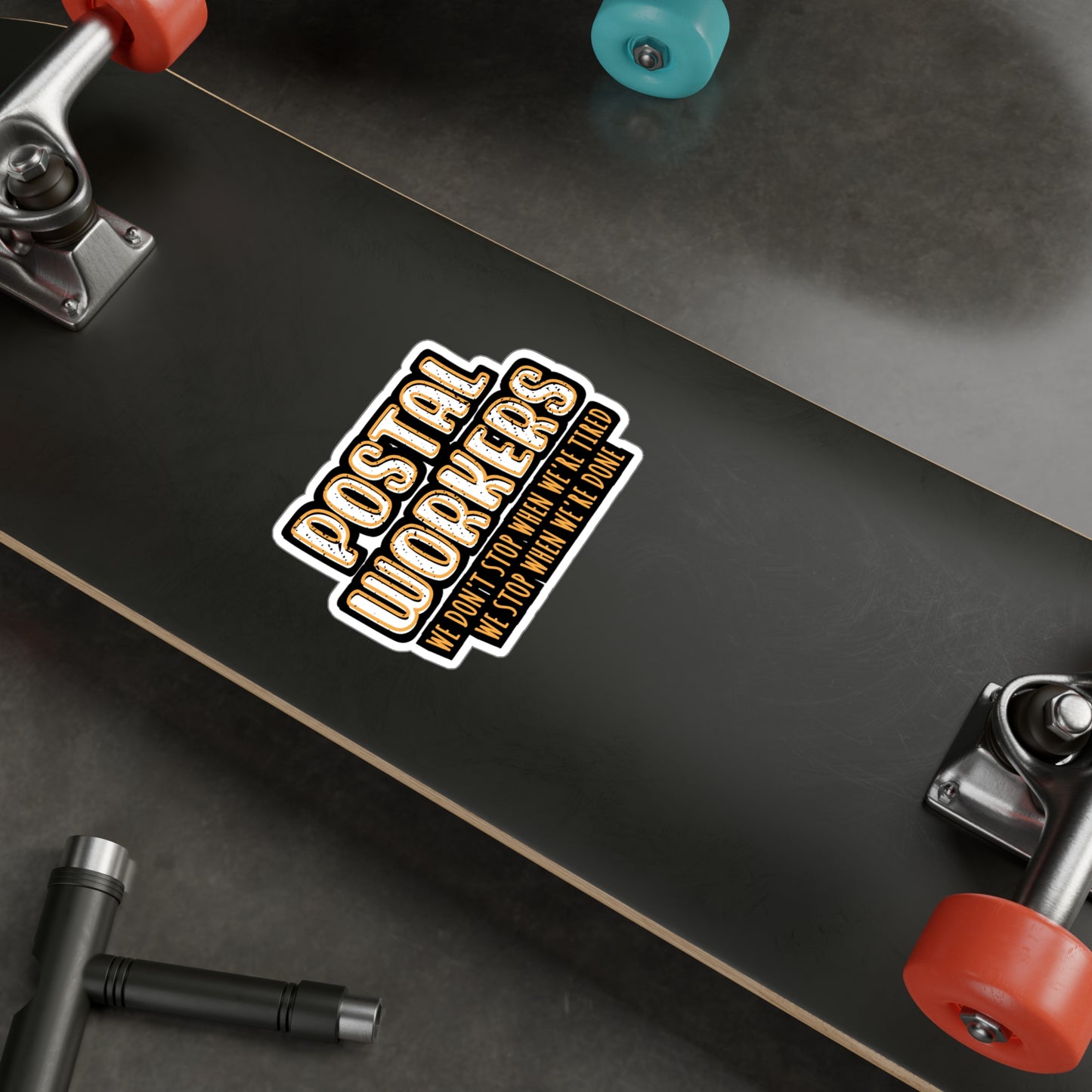 Postal Workers | Postal worker Sticker | Funny postal worker Decals | Postman Laptop Sticker | Postal worker Gift | Funny postal worker Gift