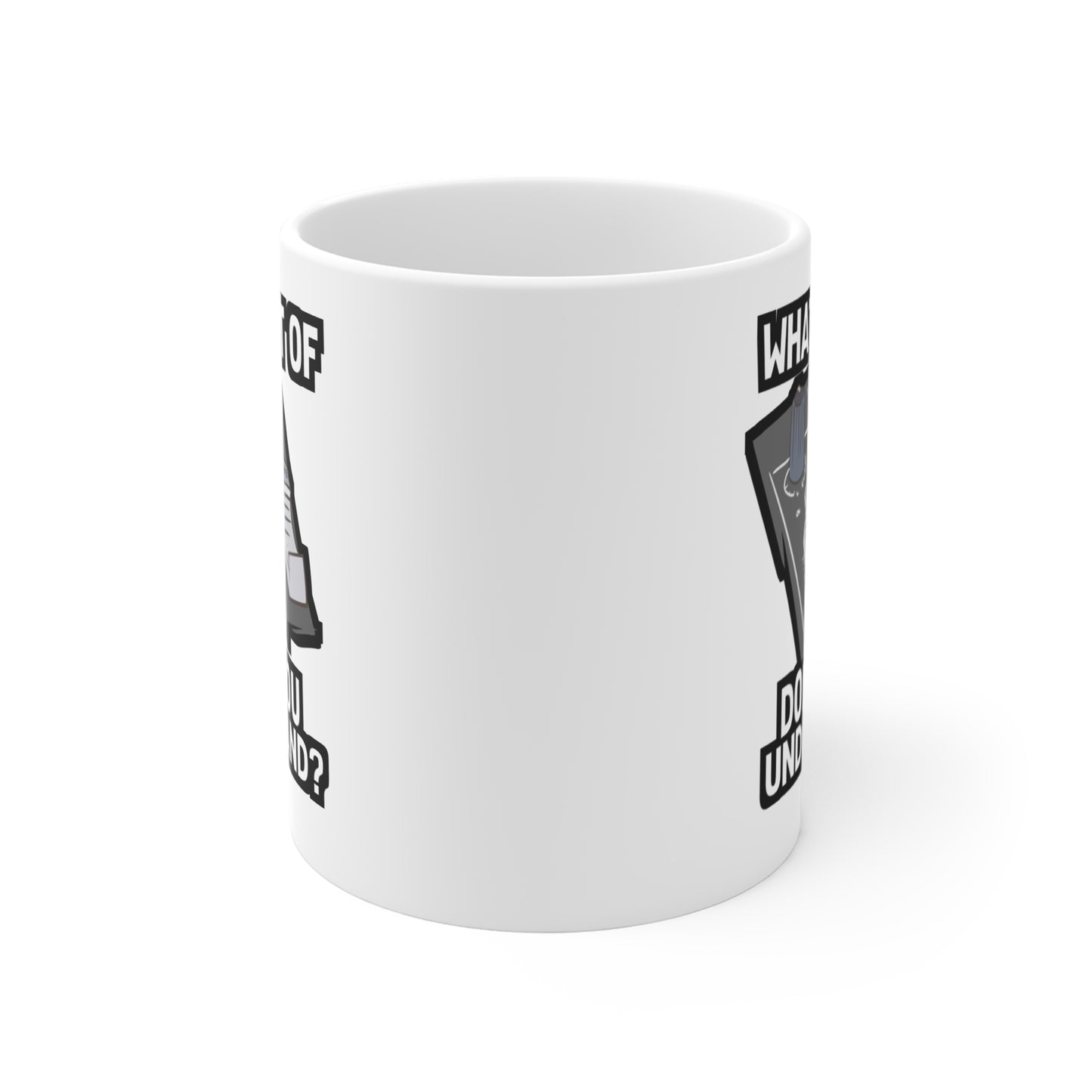 Audiologist Dj Music Sound Engineer - Audio-engineer Mug for Coffee 11oz. Audio-engineer Cup, White ceramic, Cables Mug - Audio-engineer Gift