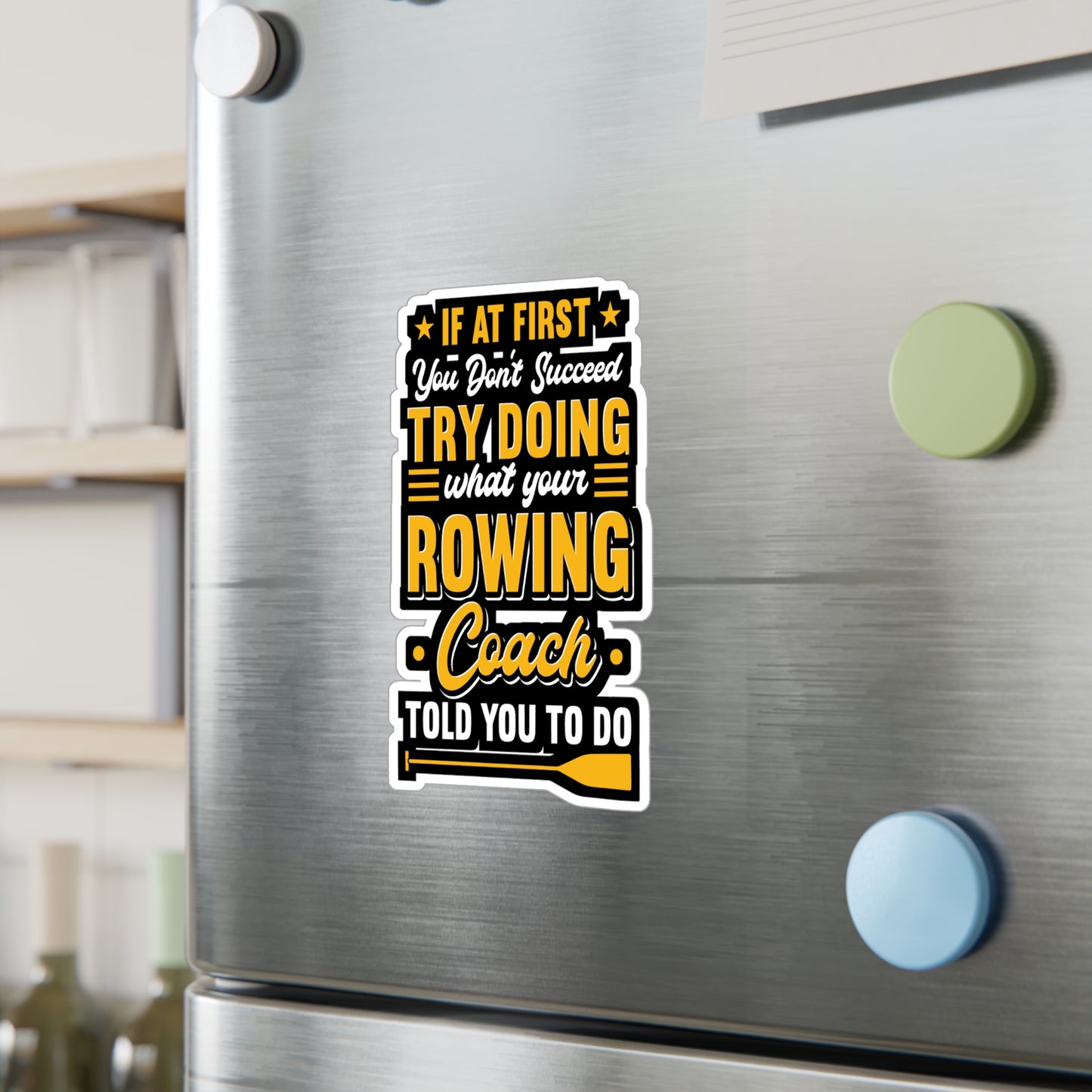 Rowing Coach | Rowing Sticker | Coxswain Decals | Rower Laptop Sticker | Rowing Gift | Coxswain Gift