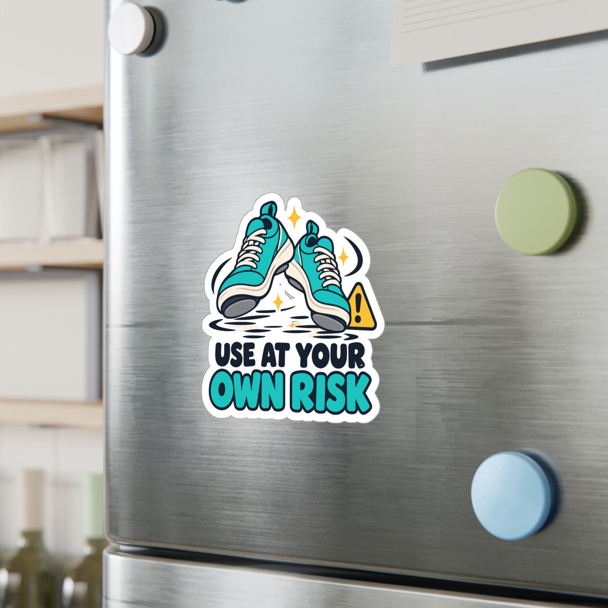 Line Dance Sticker – Use at Your Own Risk, Country-Life Dancer Design, Western Decals for Laptop and Water Bottle