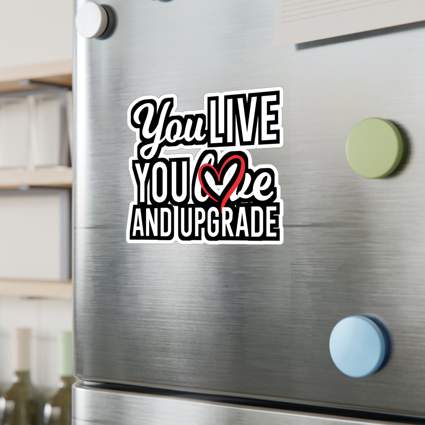 You Live You Learn and You Upgrade | Divorce Sticker | Separation Decals | Alimony Laptop Sticker | Divorce Gift | Separation Gift