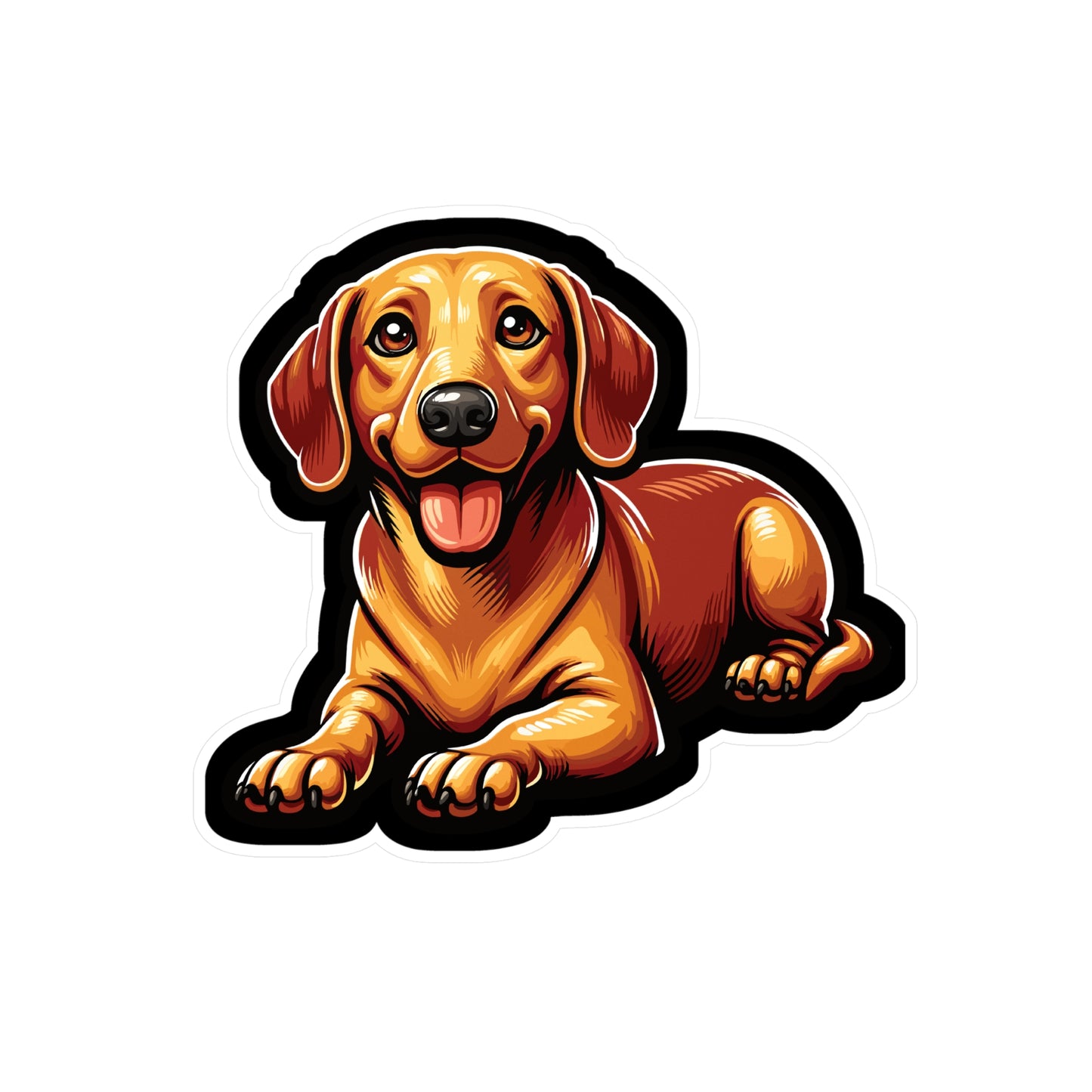 Labrador Retriever - Labrador Sticker for Laptop Sticker. Water Bottle Sticker, Vinyl Retriever Decal - Labrador Gift