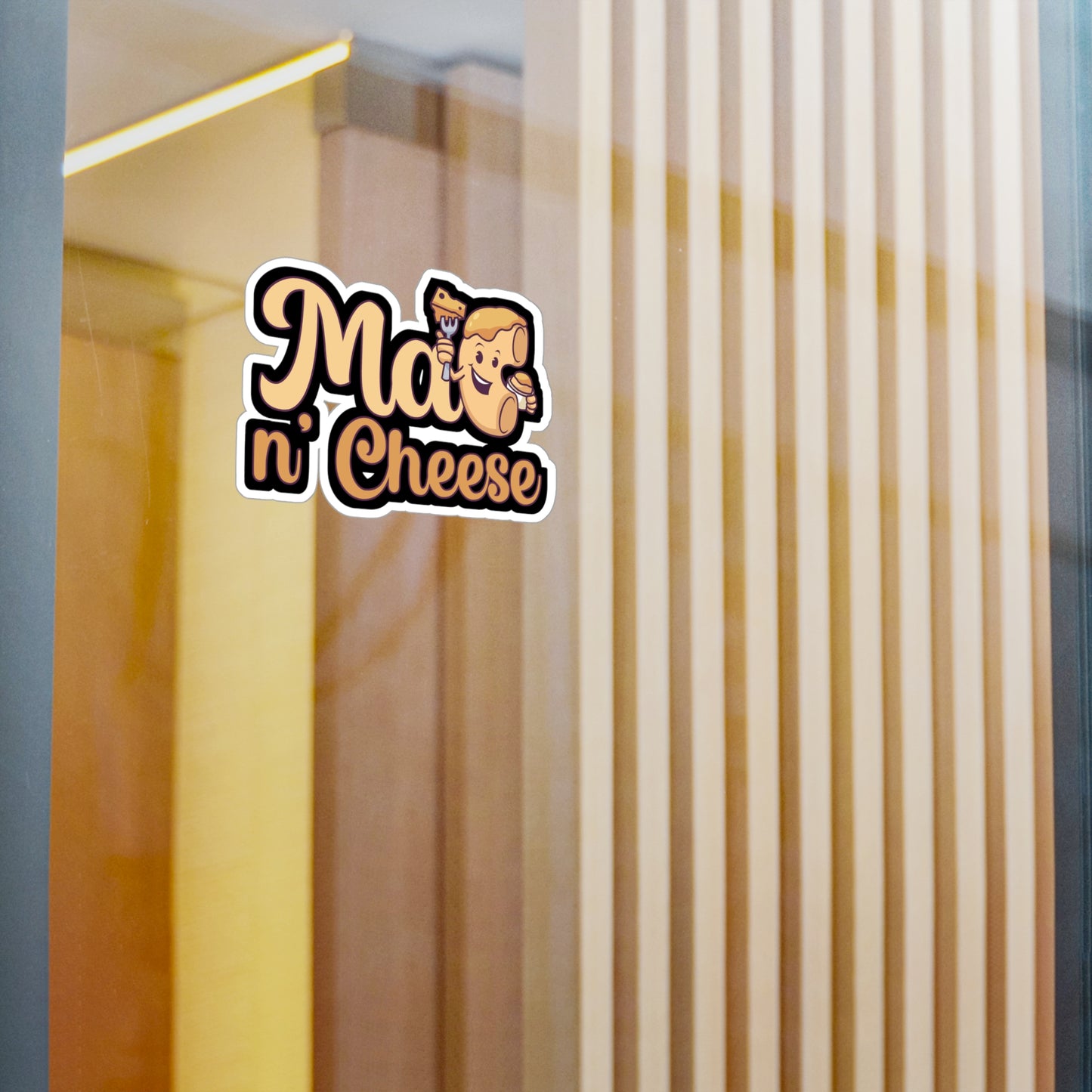 Mac n Cheese - Mac n cheese Sticker for Wall, Laptop, Window, Truck, Car Mac n cheese Gift Vinyl Mac & cheese Decal Sticker