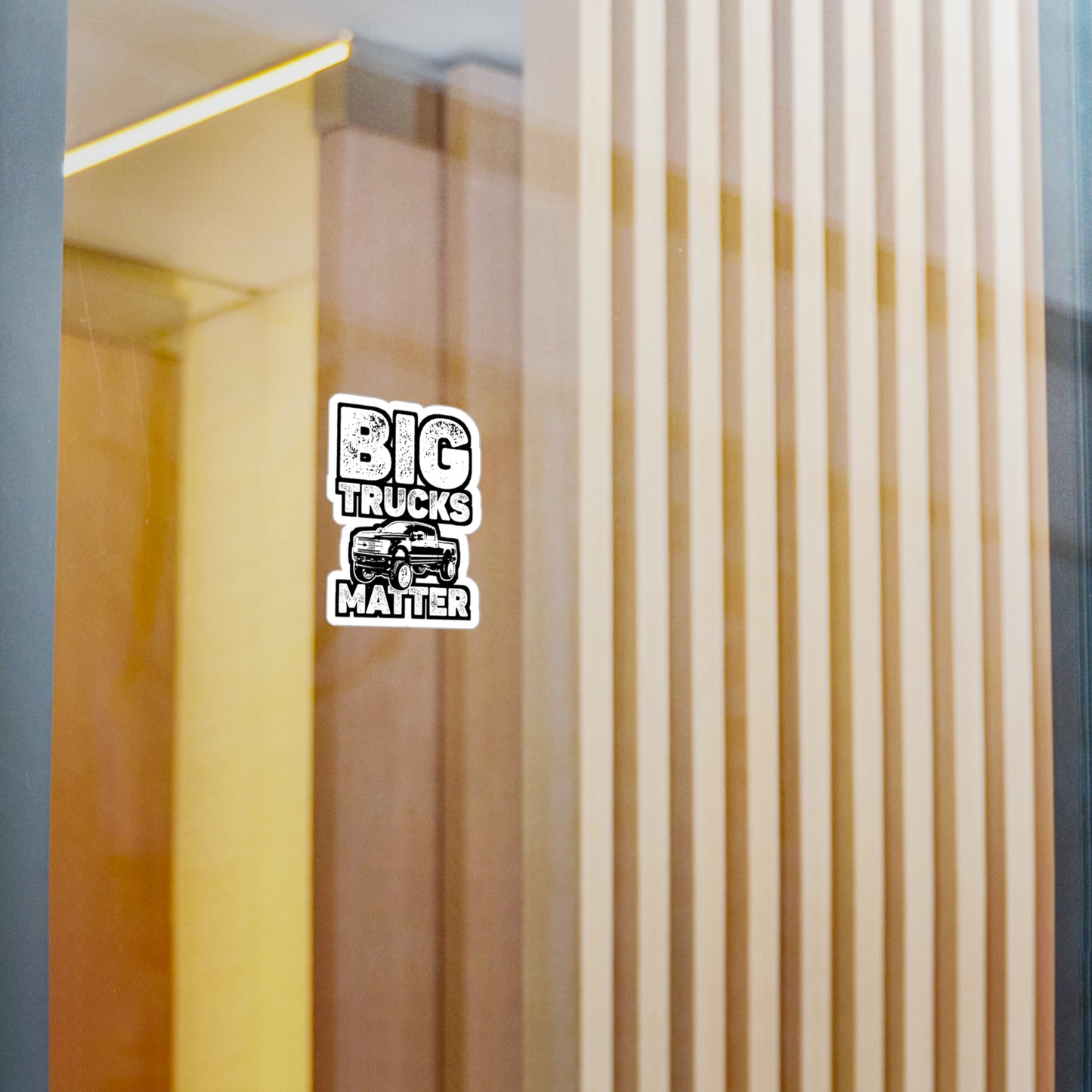 Big Trucks Matter Lifted Trucks | Lifted-truck Sticker | Mudding Decals | Mud-bogging Laptop Sticker | Lifted-truck Gift | Mudding Gift