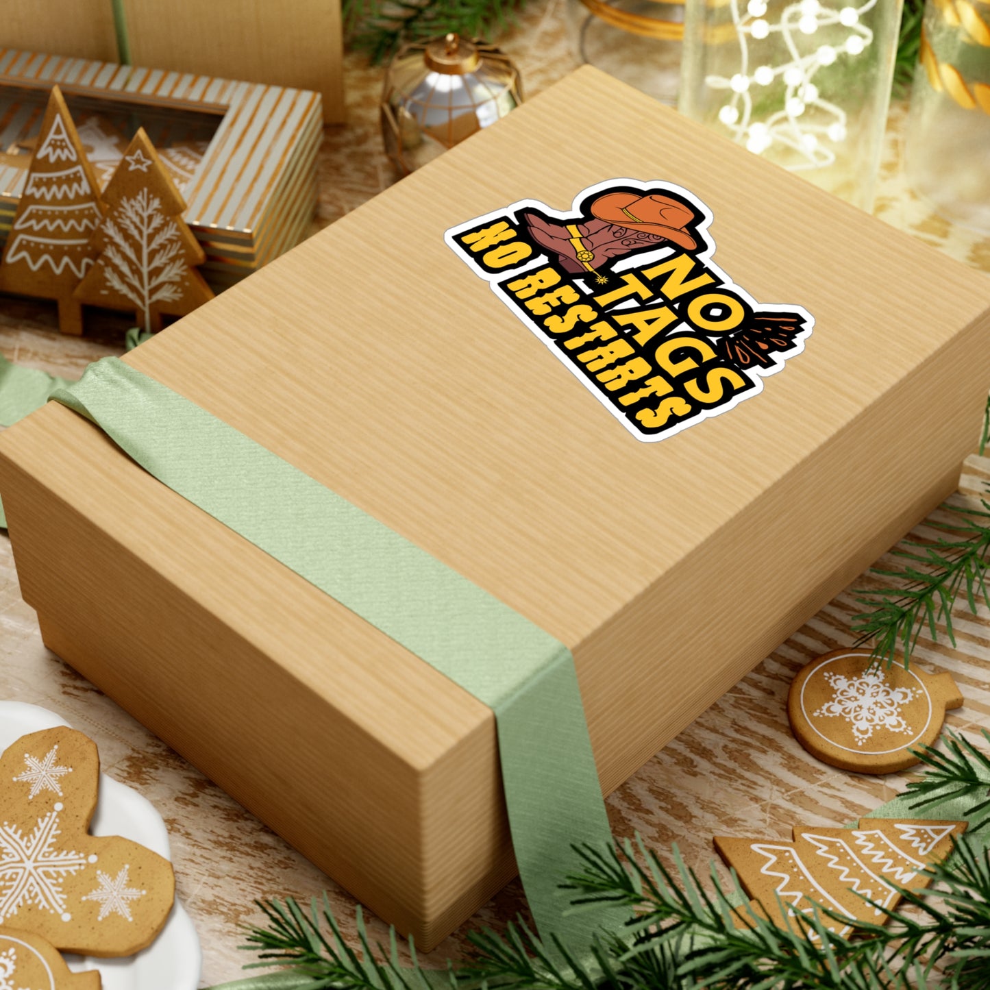 No Tags No Restarts | Line dance Sticker | Dancer Decals |  country-life Laptop Sticker | Line dance Gift | Dancer Gift