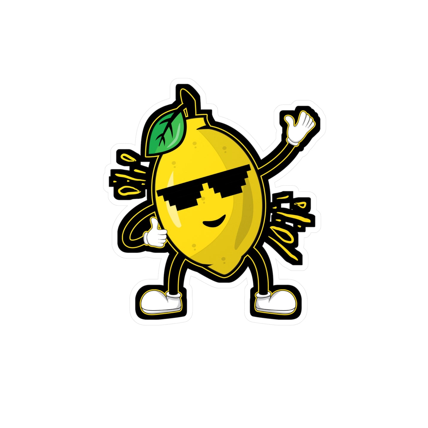 Lemon | Lemonade Sticker | Lemon Decals | Squeazy Laptop Sticker | Lemonade Gift | Lemon Gift