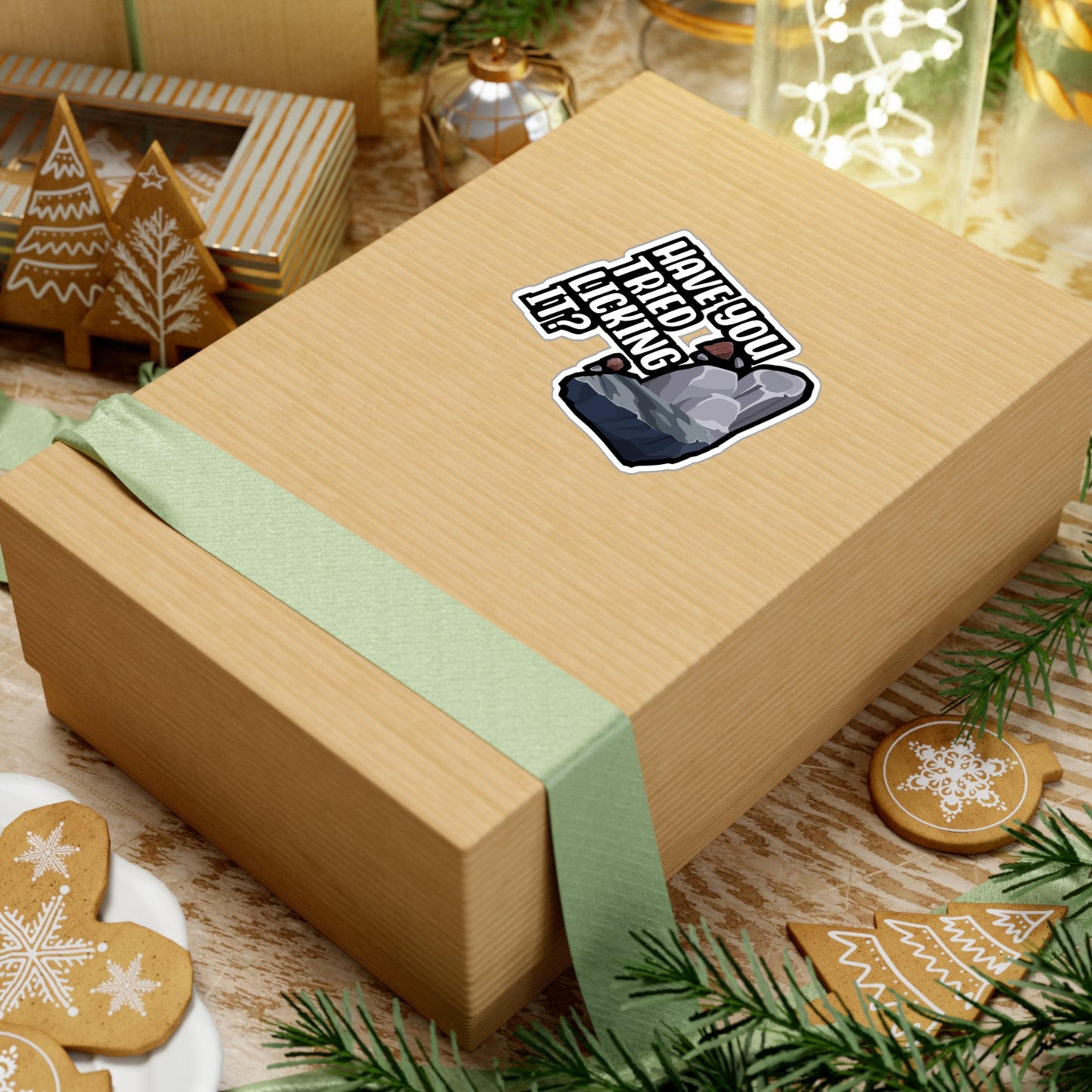 Have You Tried Licking It - Geology Sticker for Laptop Sticker. Water Bottle Sticker, Vinyl Geologist Decal - Geology Gift